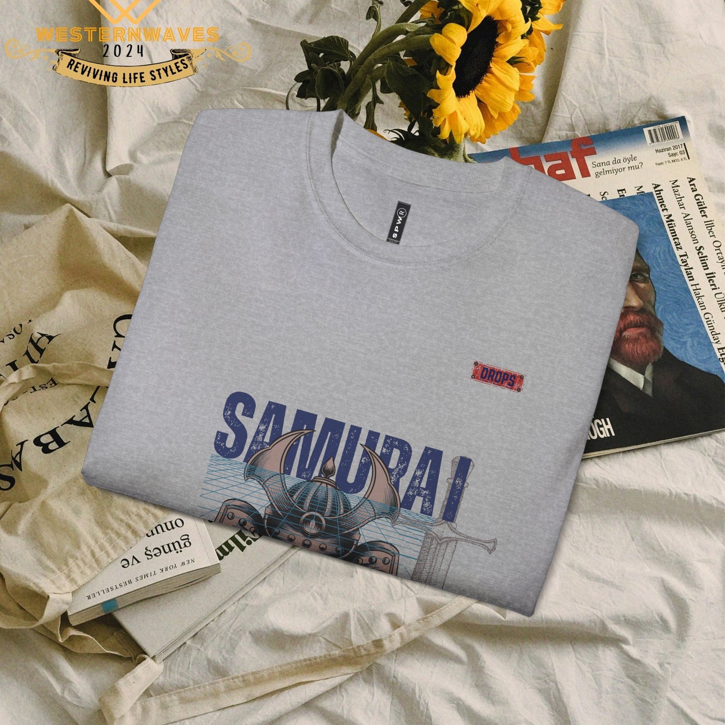 Unisex Ultra Cotton Tee_ Classic Comfort Unleashed_ N2 Series USUCTEE PT2WW004_ Limited Edition Maximum Comfort & Style by WesternWaves: