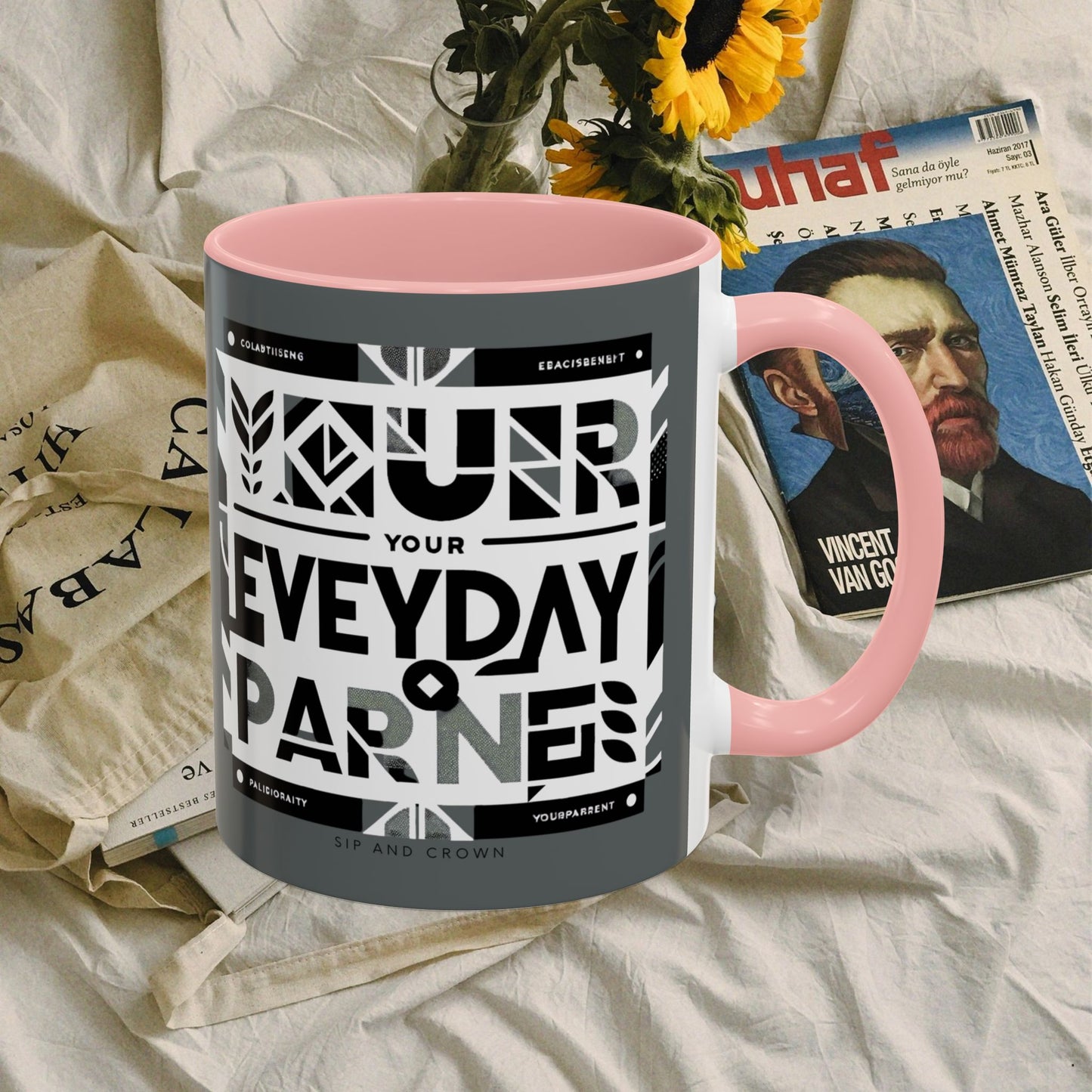 Accent Coffee Mug 11oz _ N3* Series ACM11OZ PT2WW021_ Limited Edition Perfect Blend of Style by WesternWaves:
