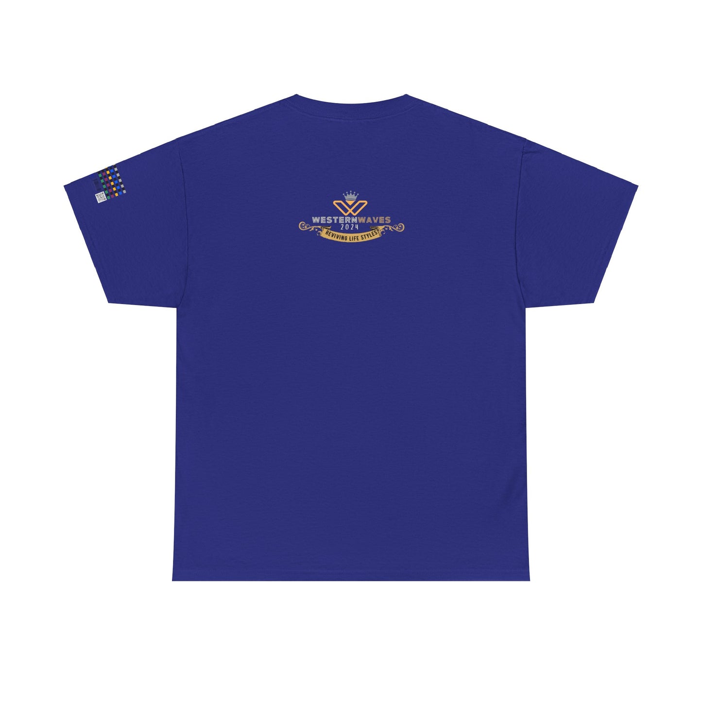 Unisex Heavy Cotton Tee_ Crafted from premium 100% cotton_ N+ Series UHCT PT2WV007_ Limited Edition by WesternWaves: