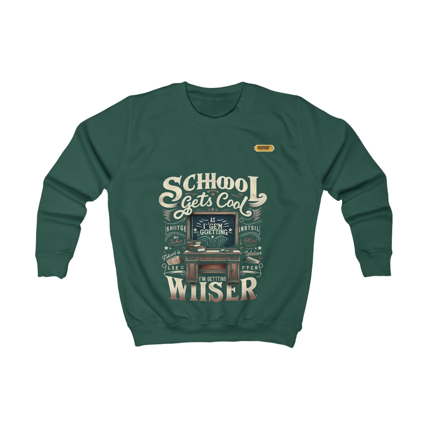 Kids Sweatshirt_ 20 June 2025_ Back to School, Perfect Gift for Kids, Cozy Fashion!