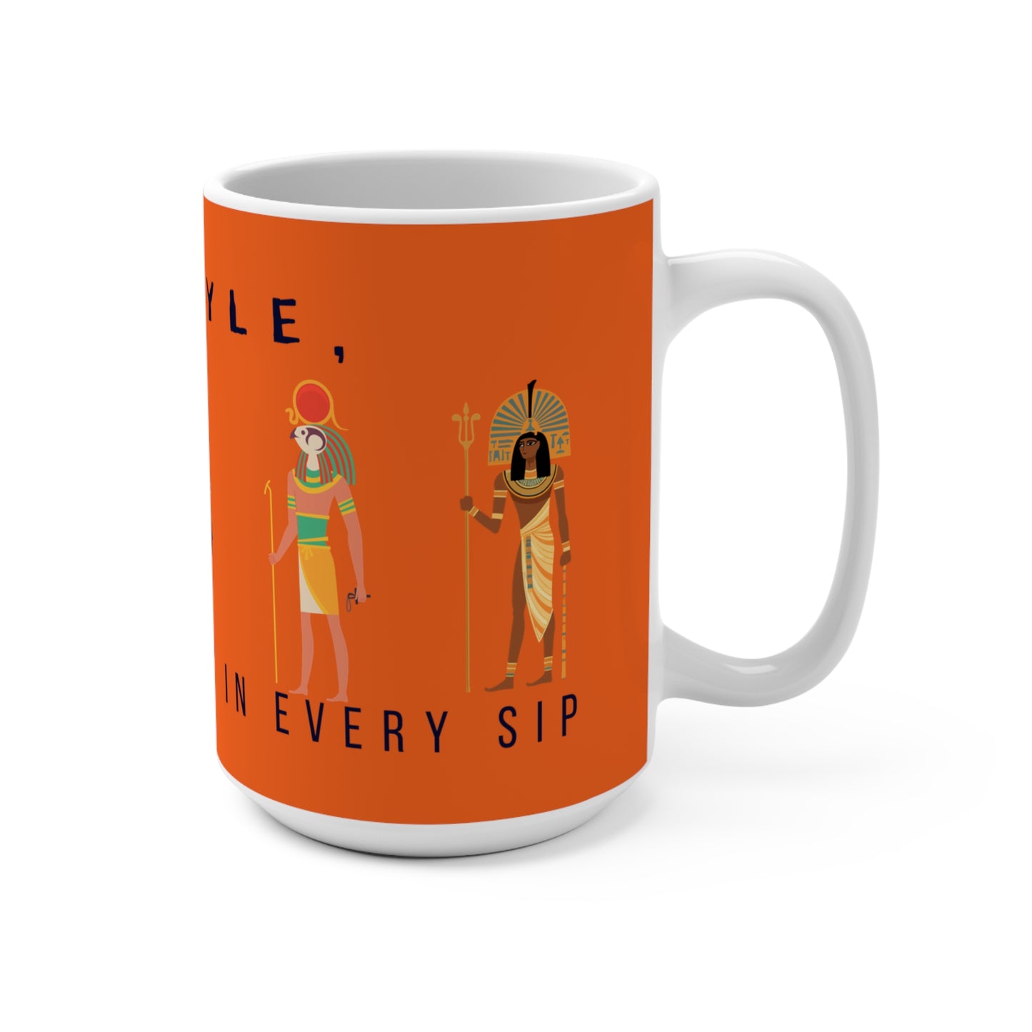 Mug 15oz _ 15 oz Ceramic Mug_ N2+ Series MUG15OZ PT2WW001_ Limited Edition Combines Style With Functionality by WesternWaves: