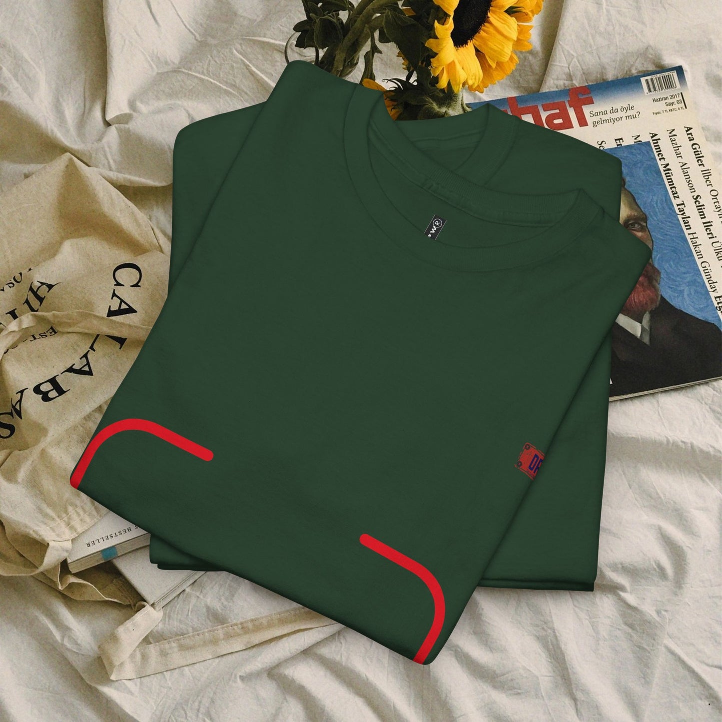 Unisex Heavy Cotton Tee_ 20 July 2025_ Limited Edition Unique Summer Wear_ by WesternWaves: