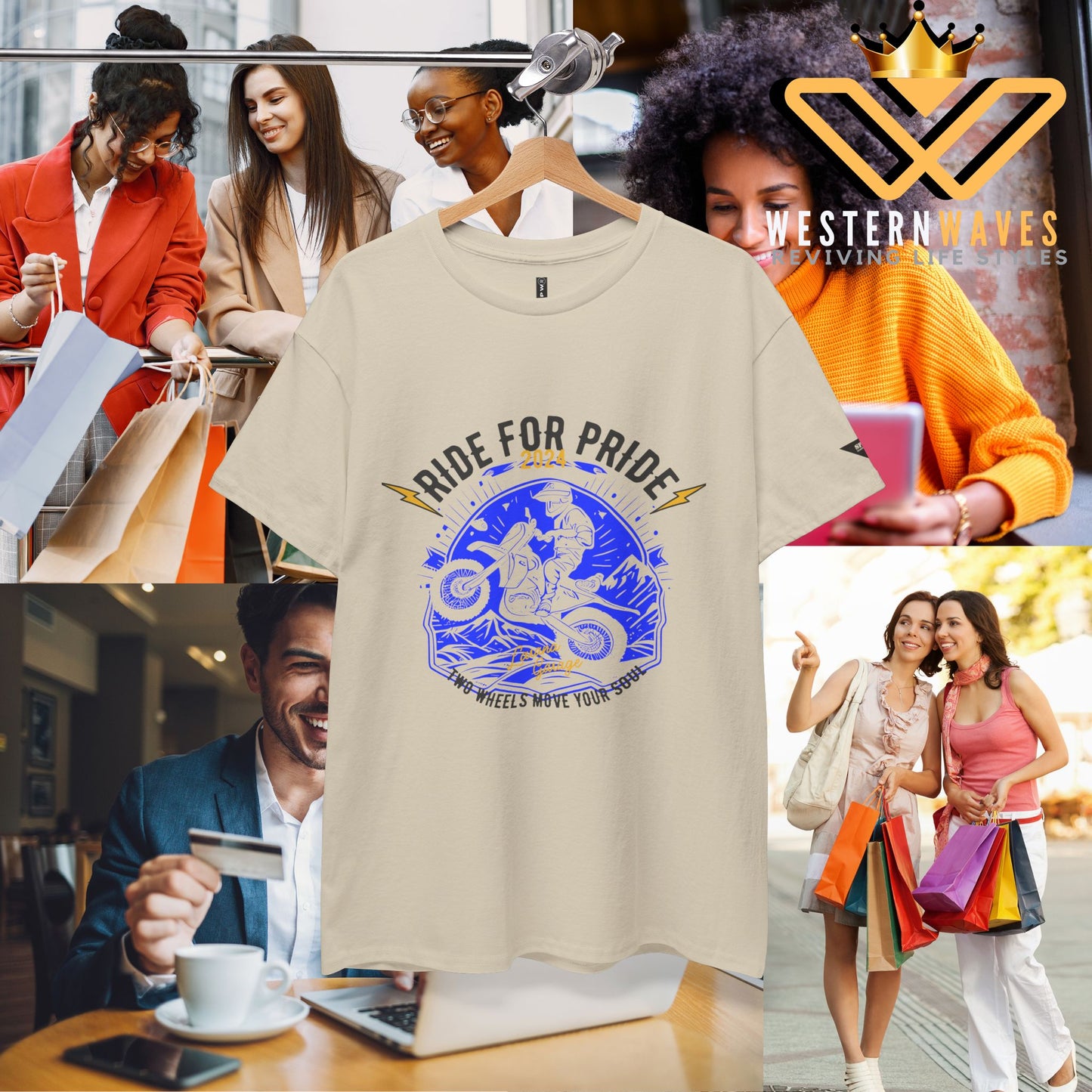 Unisex Heavy Cotton Tee_ Crafted from premium 100% cotton_ N3+ Series UHCT PT2WV004_ Limited Edition by WesternWaves: