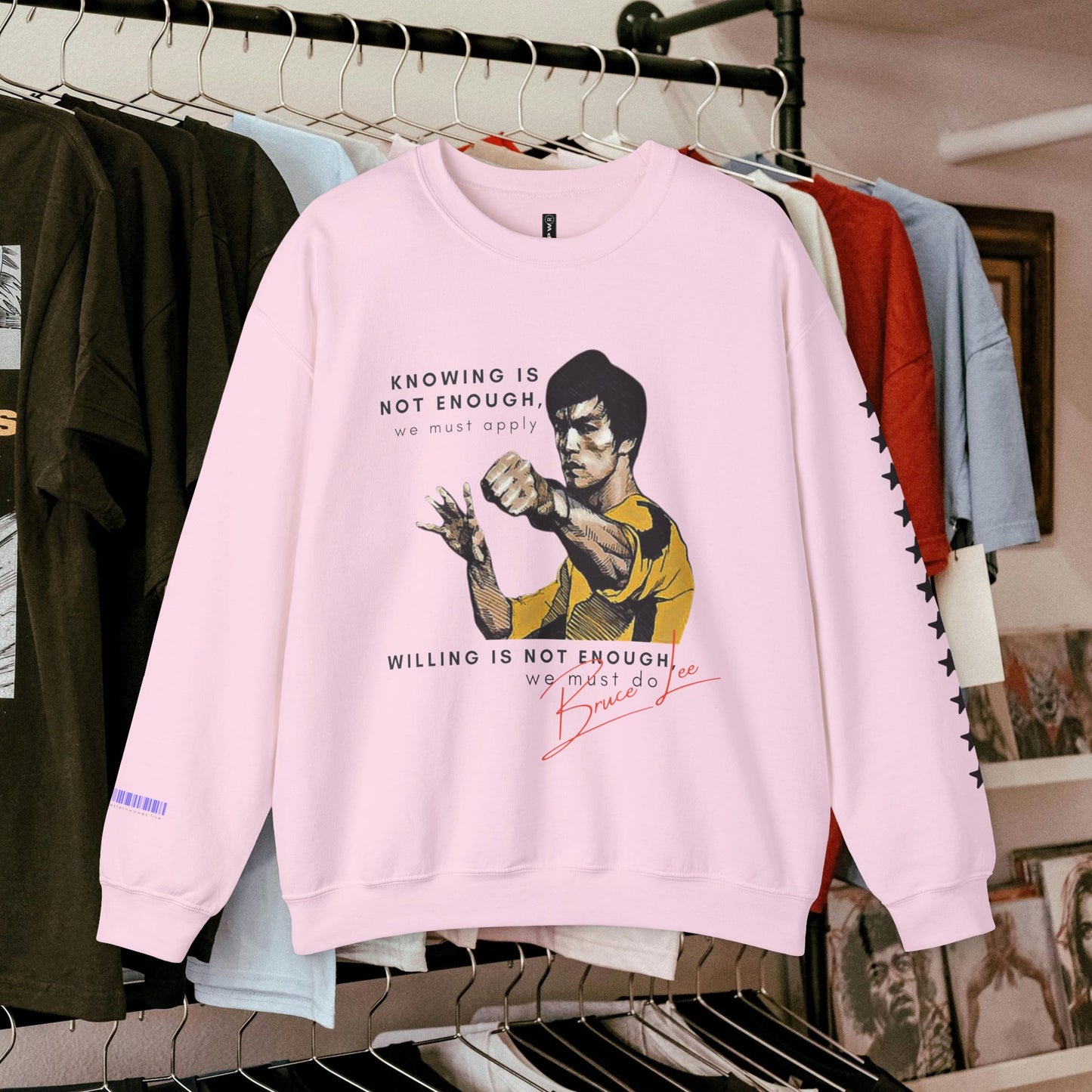 Unisex Heavy Blend™ Crewneck Sweatshirt_ N2+ Sports Series UHBCSS PT2WW008_ Limited Edition ‘Zeztz’ Brand Sports Elements by WesternWaves: