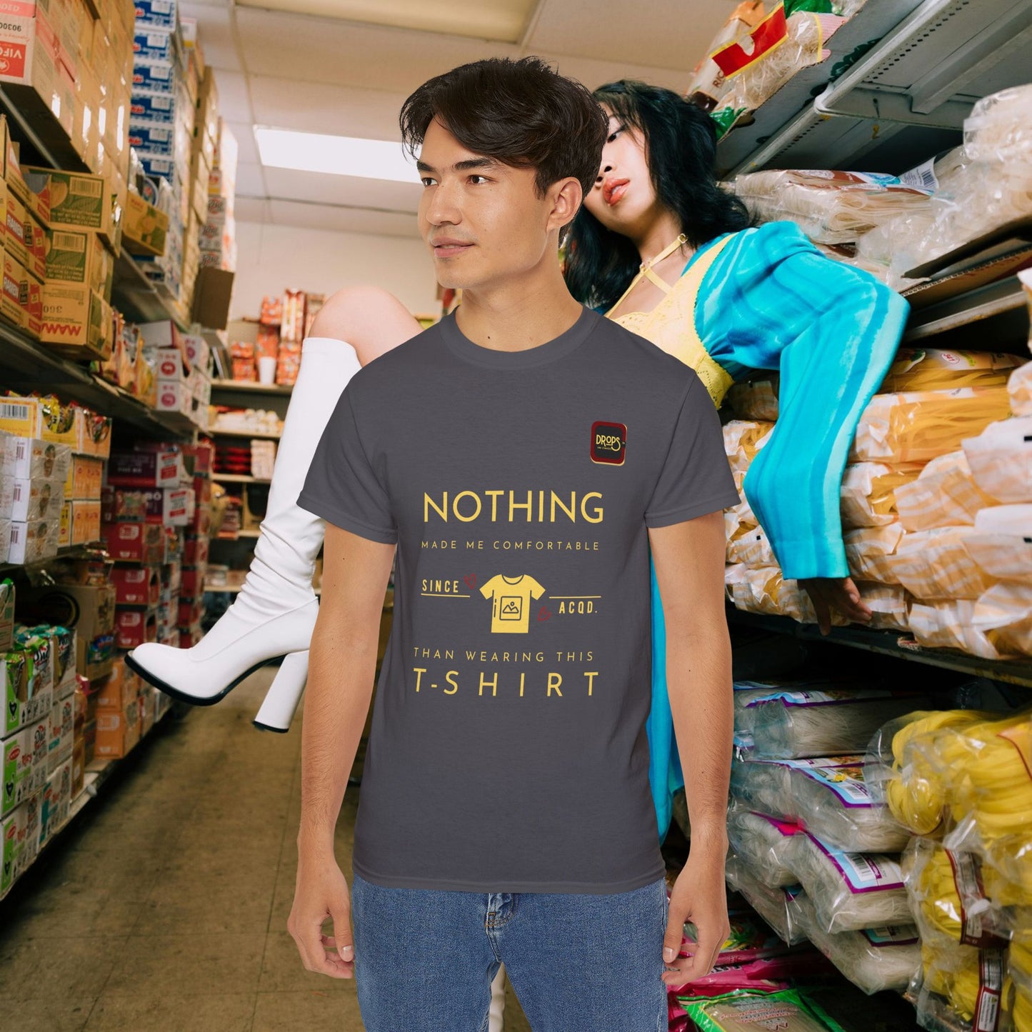 Comfort Graphic Tee_ N7+ Series CGTEE PT2WW001_ Limited Edition by WesternWaves: