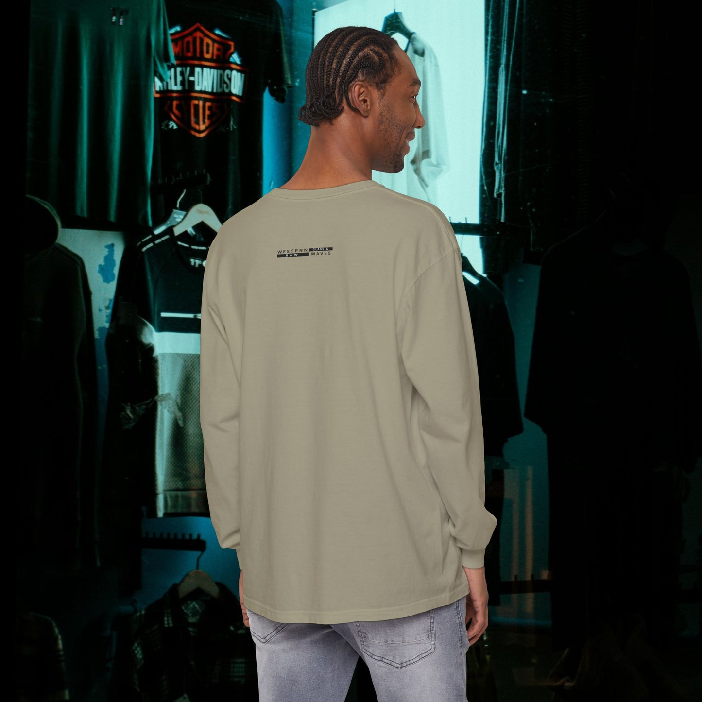 Unisex Long Sleeve T-Shirt_ N7 Series USLSTSHIRT PT2WW002_ Limited Edition Trendy Vibes by WesternWaves: