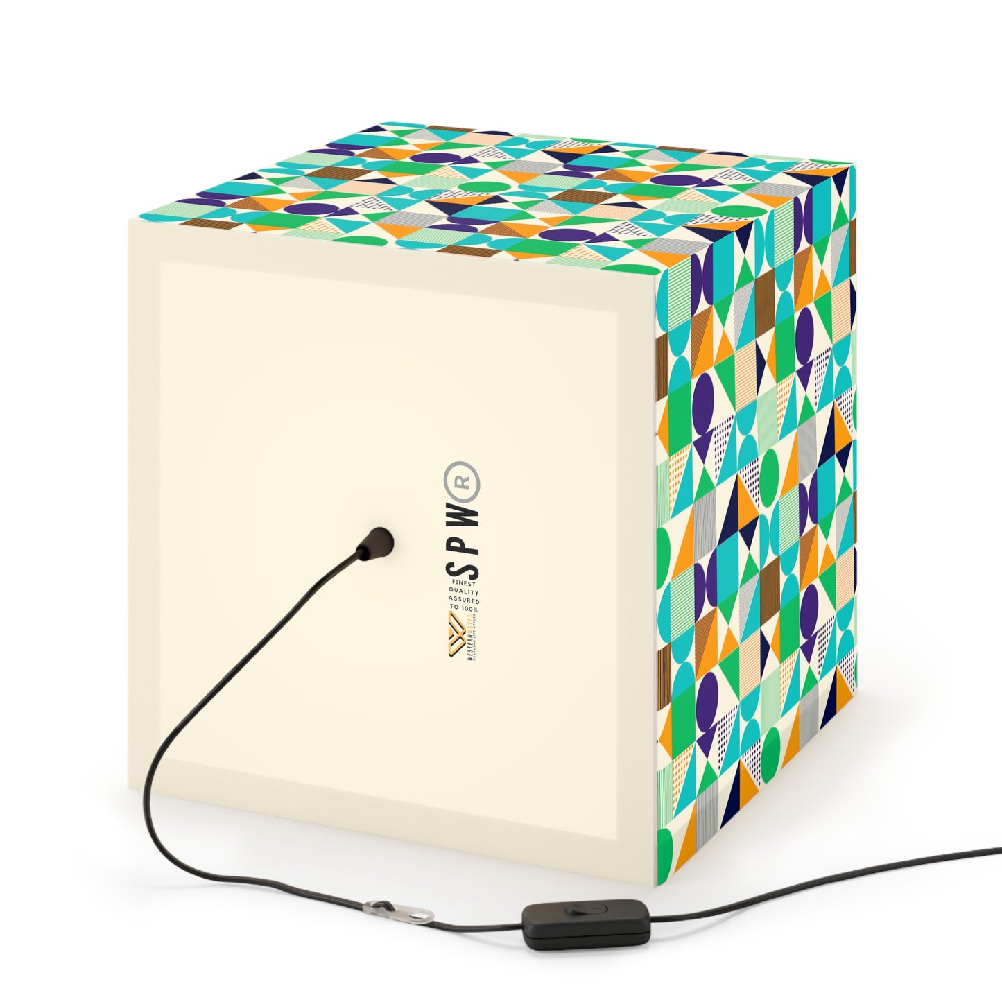 Light Cube Lamp_ N+ Series LCL PT2WW005_ Crafted for Relaxation Tranquilly by WesternWaves: