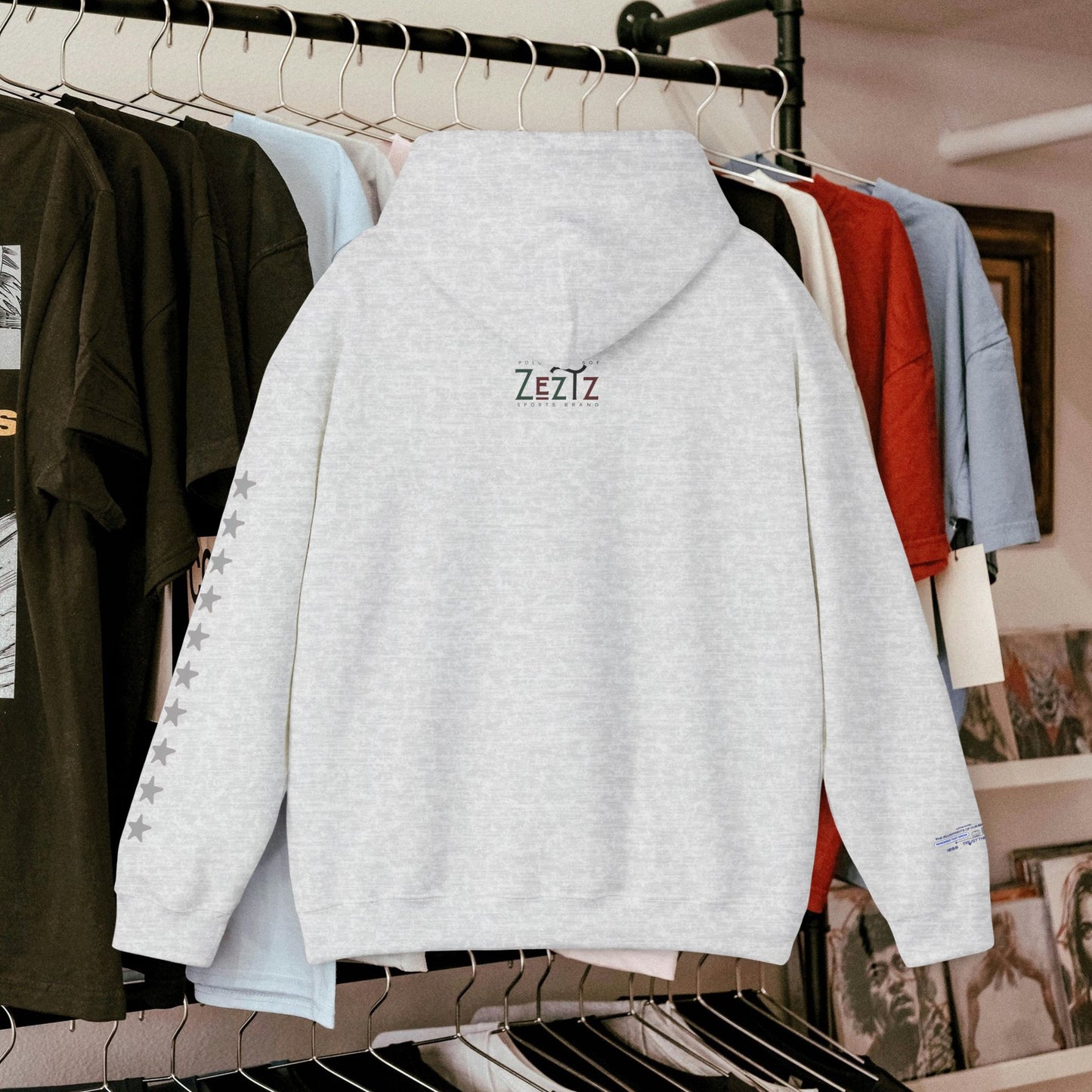 Unisex Heavy Blend™ Hooded Sweatshirt_ N+ Series USHBHSS PT2WW001_ Limited Edition by WesternWaves: