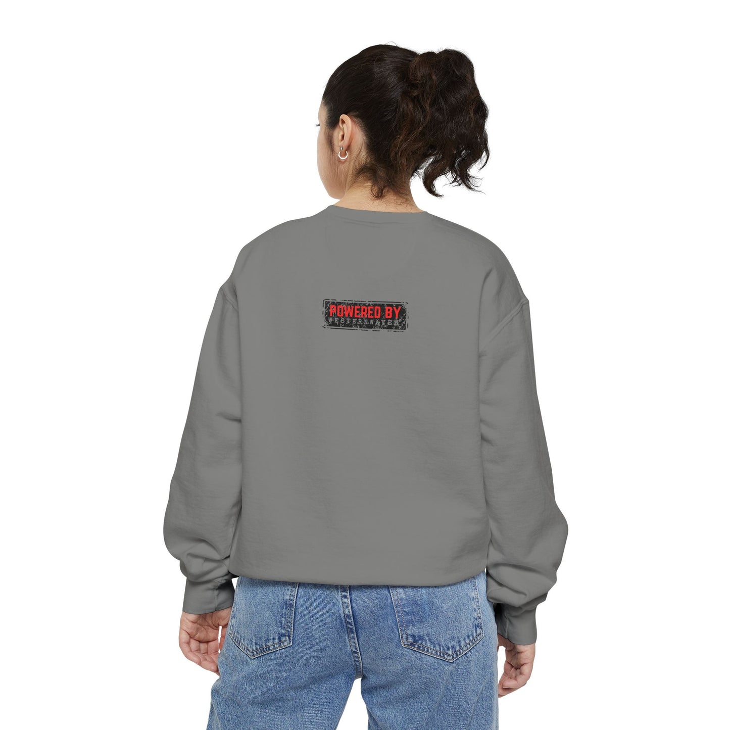 Motivational Unisex Garment-Dyed Sweatshirt, Cozy Pullover, Rise and Shine Apparel, Gift for Her, Inspirational Clothing