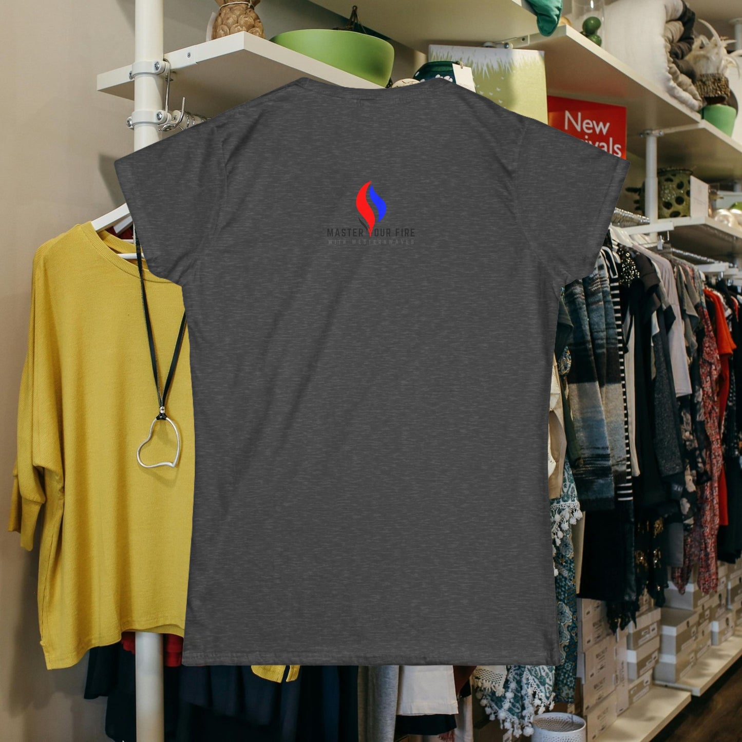Women's Softstyle Tee_ for Effortless Chic_ N2+ Series WSST PT2WW005_ Limited Edition Feminine & Sophisticated Style by WesternWaves: