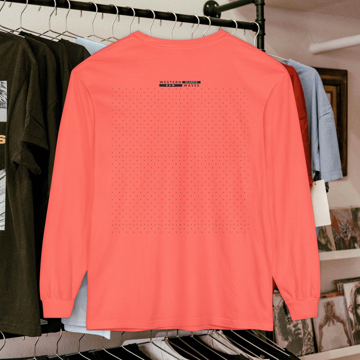 Unisex Long Sleeve T-Shirt_ N7+ Series USLSTSHIRT PT2WW001_ Limited Edition Trendy Vibes by WesternWaves: