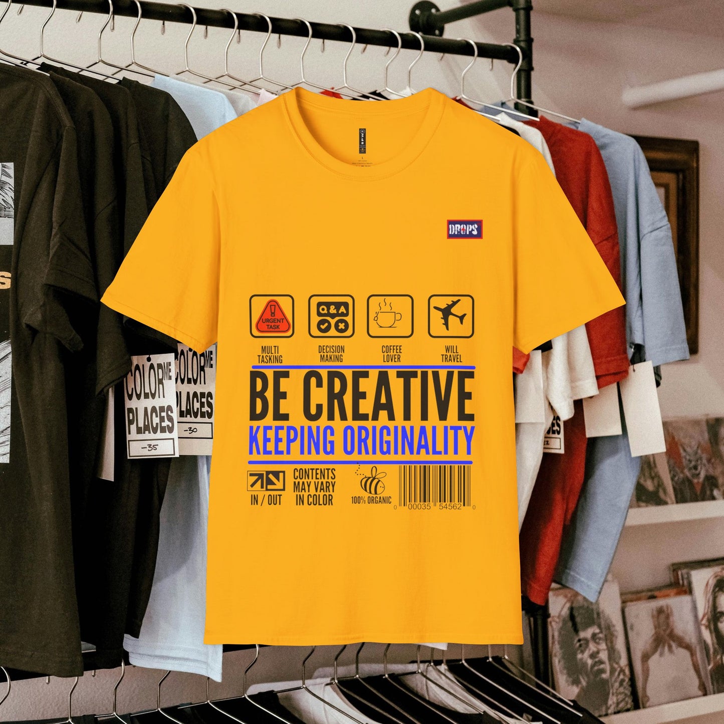 Unisex Softstyle T-Shirt_ N2+ Series USSTS FT2WW007_ Redefine Relaxation Limited Edition by WesternWaves: