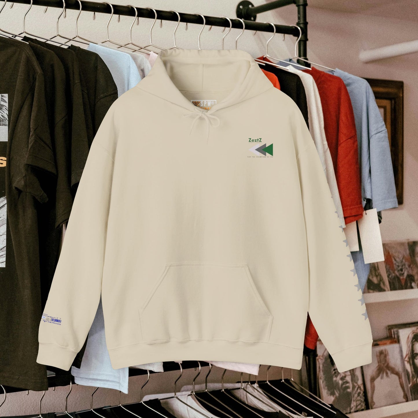 Unisex Heavy Blend™ Hooded Sweatshirt_ N+ Series USHBHSS PT2WW001_ Limited Edition by WesternWaves: