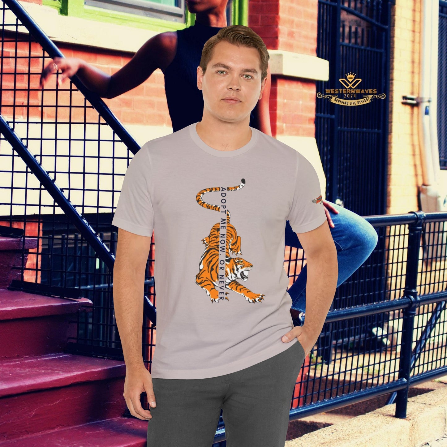 Unisex Jersey Short Sleeve Tee_ N2 Series PT2WW003_Limited Edition by WesternWaves: