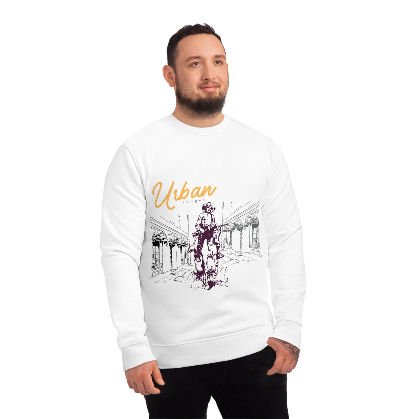 Unisex Changer Sweatshirt_ N2+ Series USCSS PT2WW001_ Limited Edition Fashion-forward Design by WesternWaves: