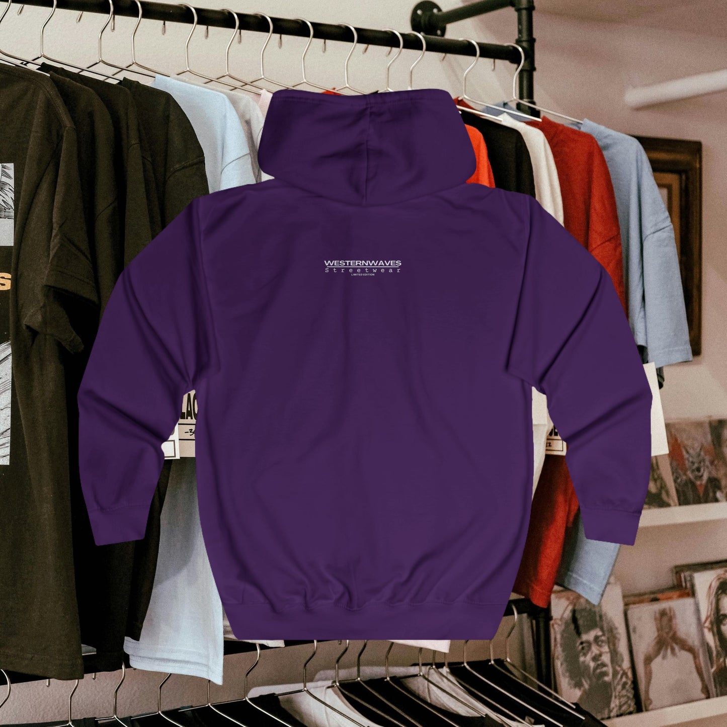 Unisex Full Zip Hoodie with Bold Graphic_ 05 Sep 2025_ Casual Sweatshirt, Streetwear, Gift for Him/Her, Layering Essential