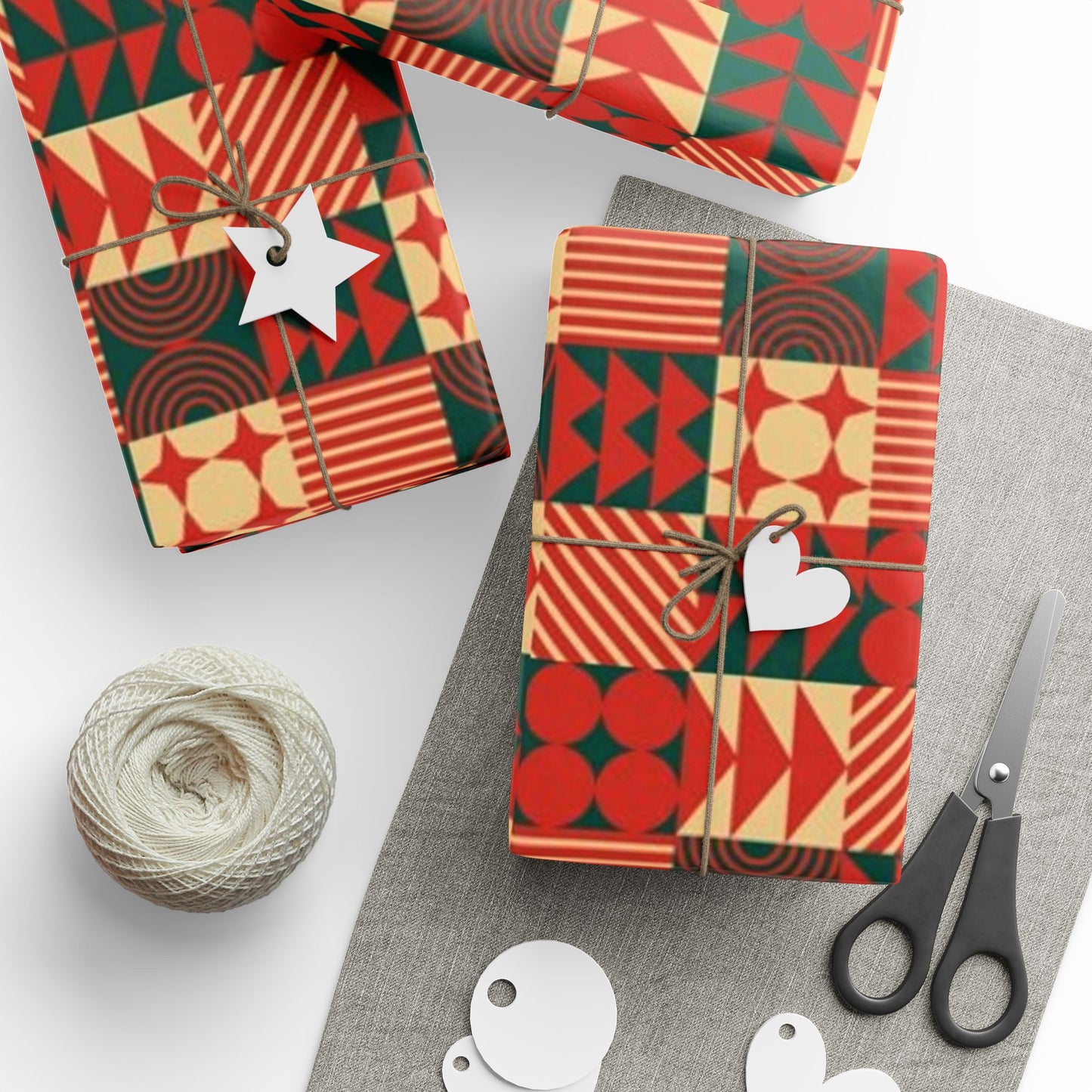 Wrapping Papers - Elegant Black Pattern - Perfect for Gift Giving and Special Occasions_ N6+ Series WPEPG PT2WW002_ Limited Edition by WesternWaves: