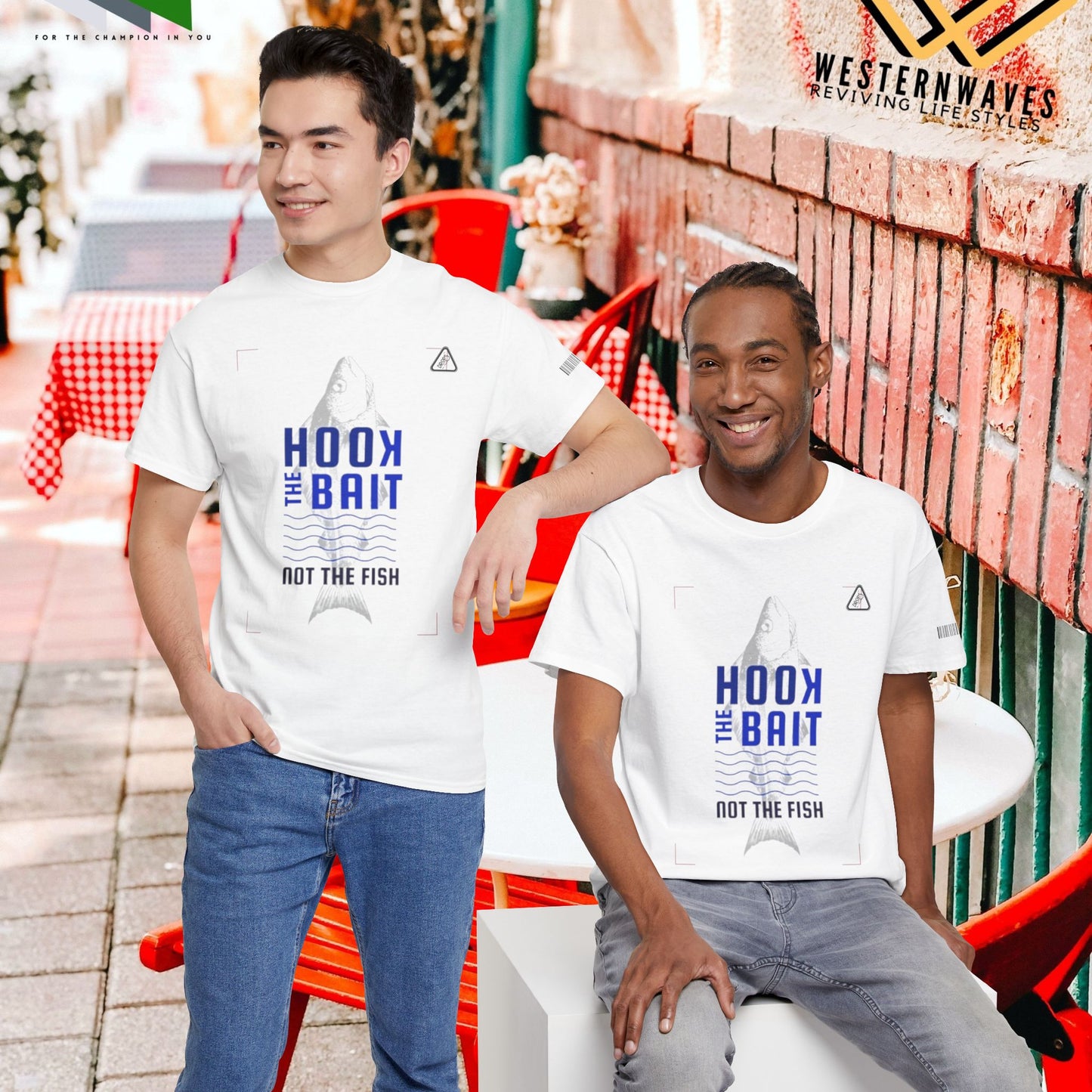 Unisex Heavy Cotton Tee_ Crafted from premium 100% cotton_ N2 Series UHCT PT2WW001_ Limited Edition Comfort & Durability by WesternWaves: