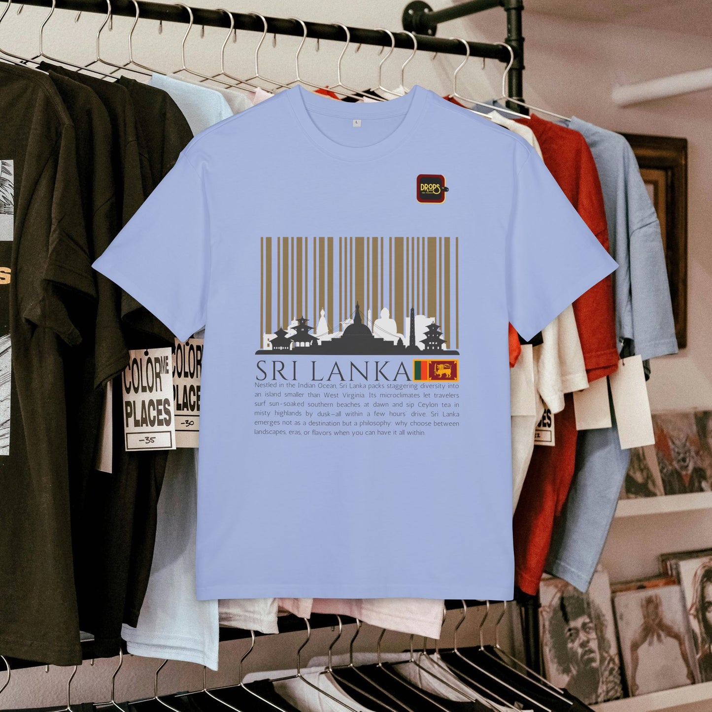 Unisex Oversized Tee_ N6+ Series USOSTEE PT2WW001_ Limited Edition by WesternWaves: