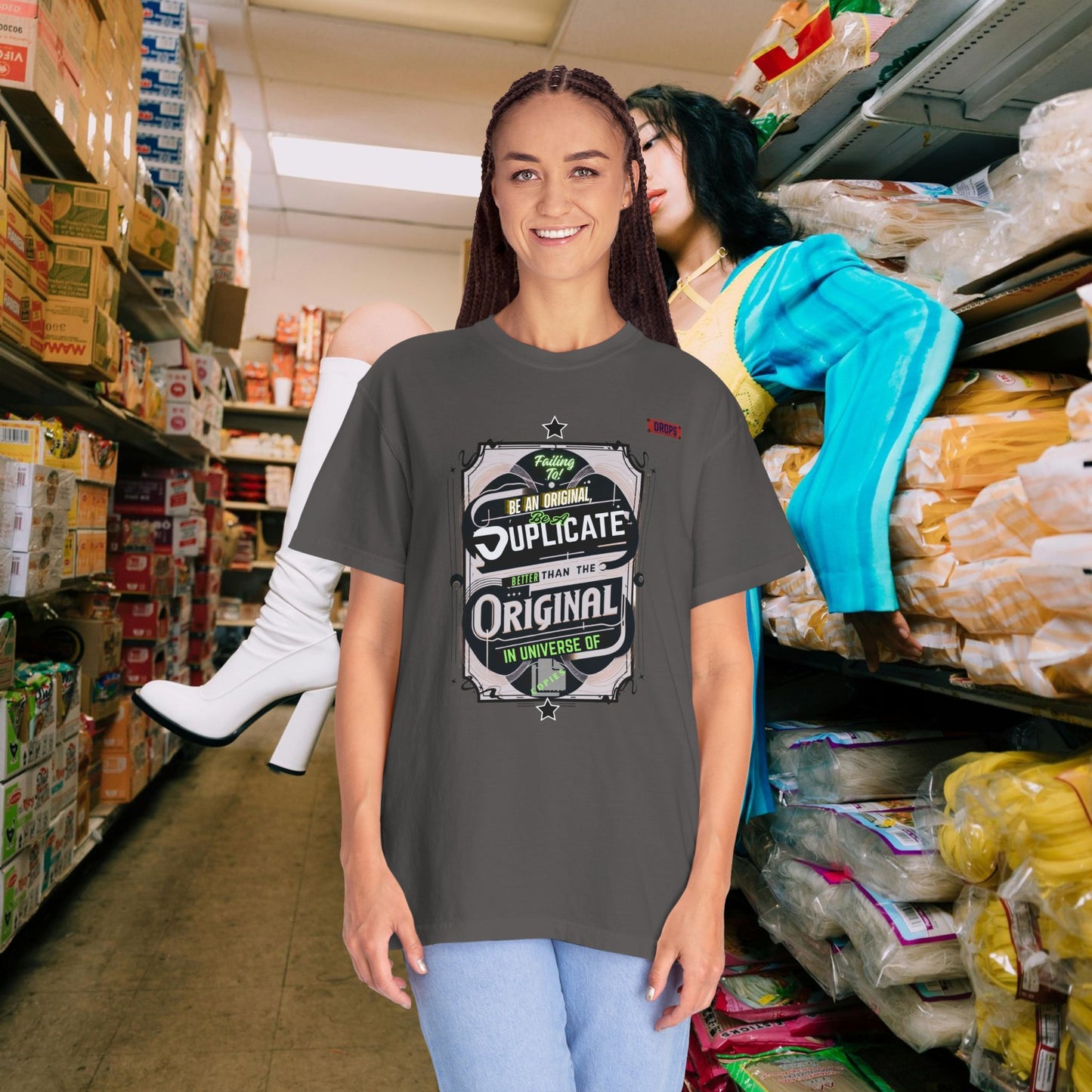 unisex garment-dyed t-shirt_ 09 July 2025_ Limited Edition Everyday Casual Wear by WesternWaves: