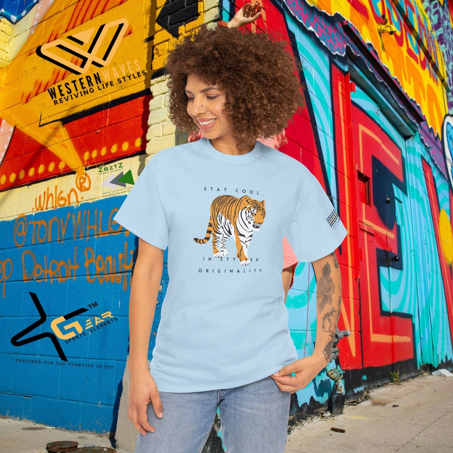 Unisex Heavy Cotton Tee_ Crafted from premium 100% cotton_ N+ Series UHCT PT2WV011_ Limited Edition by WesternWaves: