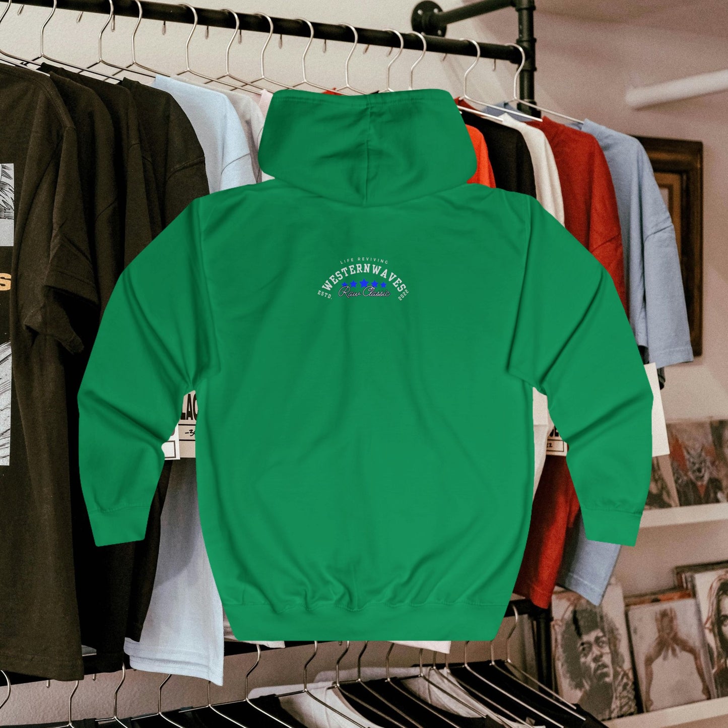 Unisex Full Zip Hoodie_ 21 June 2025_ Limited Edition Stylish Comfort by WesternWaves: