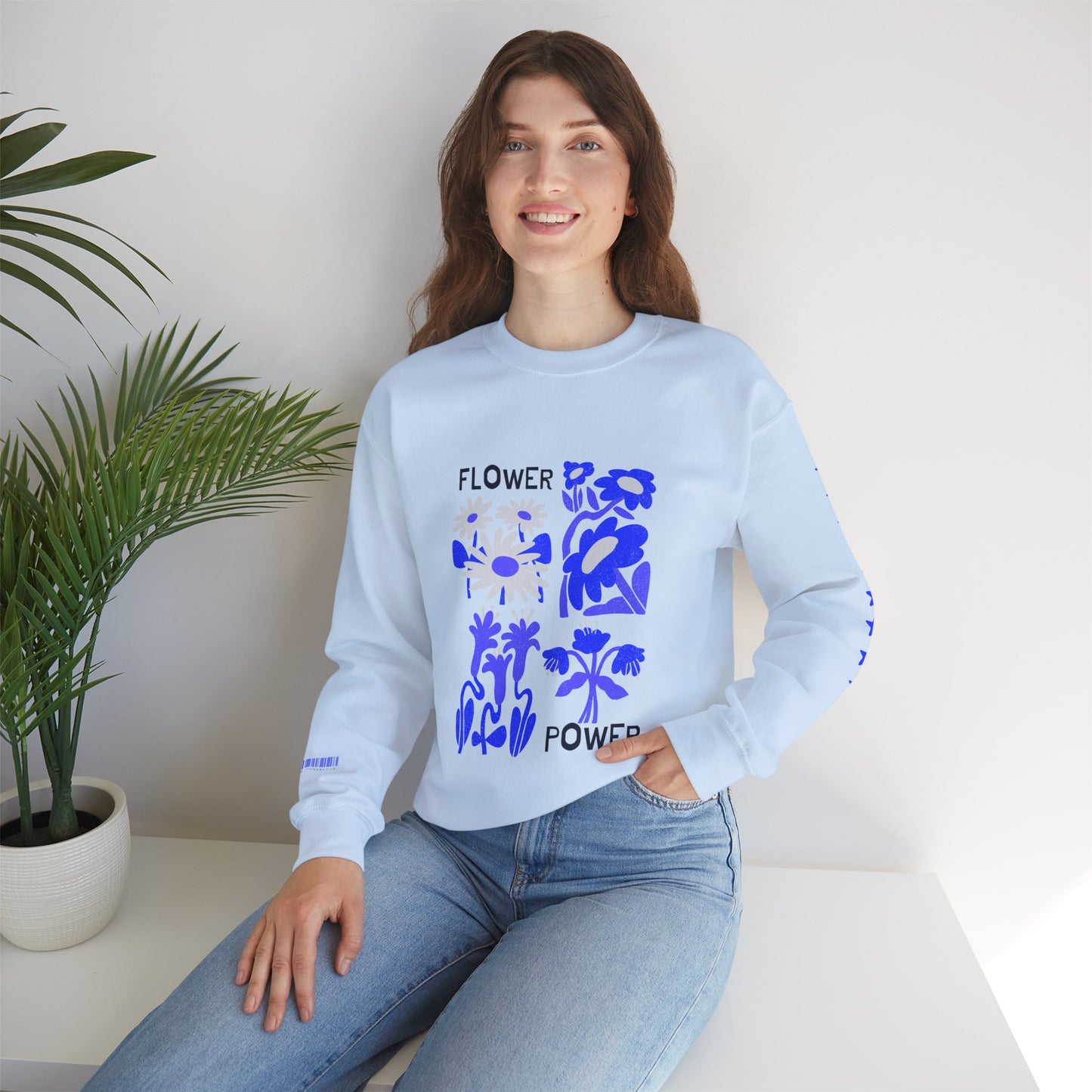 Unisex Heavy Blend™ Crewneck Sweatshirt_ N3+ Series UHBCSS PT2WW030_ Limited Edition Pure Luxury By WesternWaves: