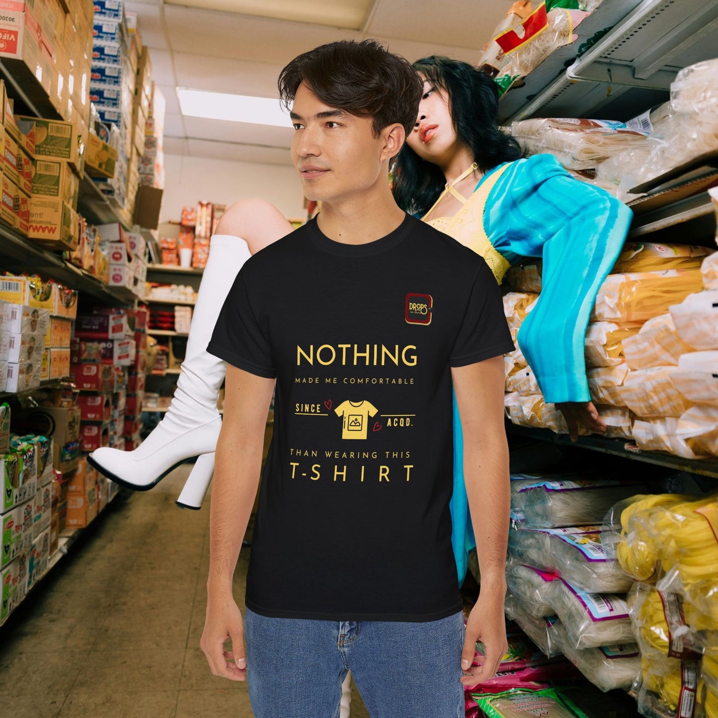 Comfort Graphic Tee_ N7+ Series CGTEE PT2WW001_ Limited Edition by WesternWaves: