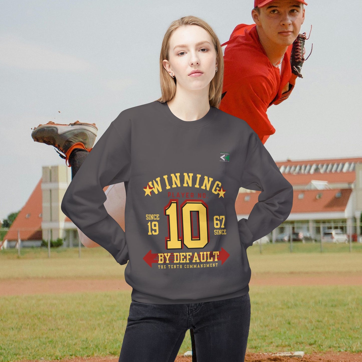 Unisex Midweight Softstyle Fleece Crewneck Sweatshirt_ N2 Series USMWSSFCNSS PT2WW001_ ‘ZeztZ’ Brand Limited Edition Statement of Style & Sustainability by WesternWaves: