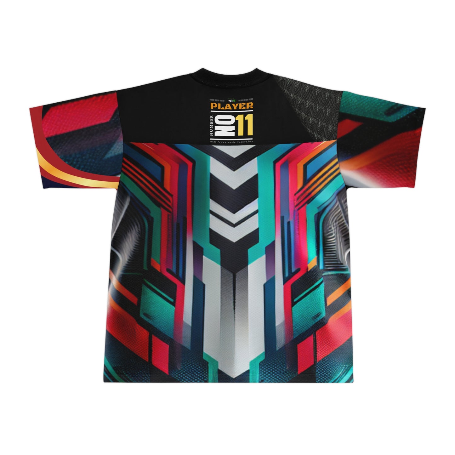 Unisex Football Jersey (AOP)_ Series UWD 060_ LImited Edition Soccer Jersey by WesternWaves:
