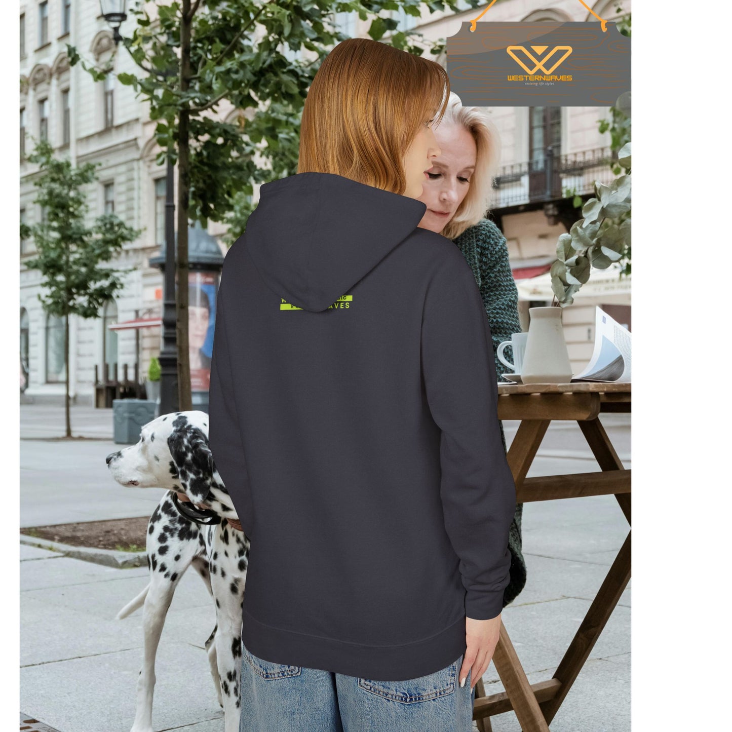 Unisex Lightweight Hooded Sweatshirt – N2+ Series USLWHSS PT2WW024_ Limited Edition Crafted Comfort by WesternWaves:
