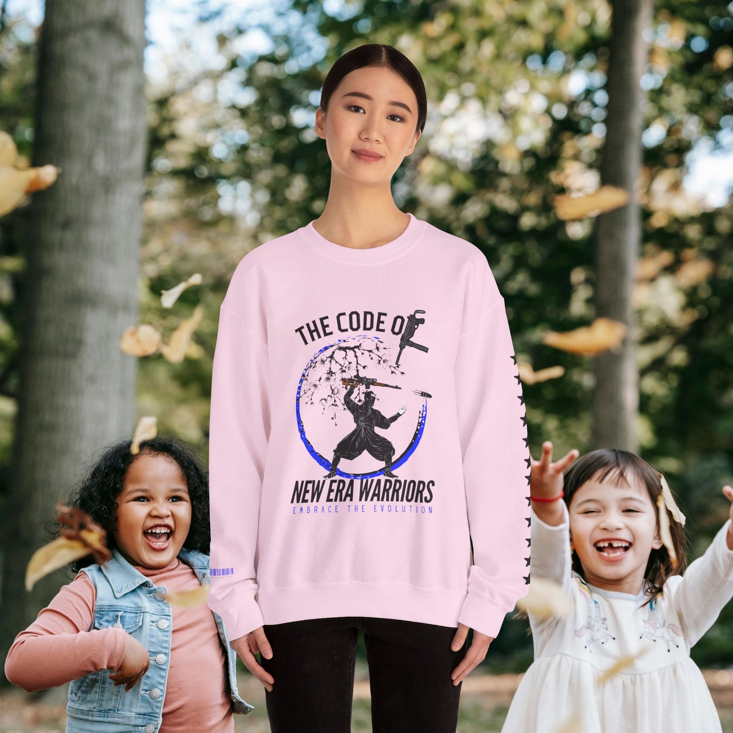 Unisex Heavy Blend™ Crewneck Sweatshirt_ N3+ Series UHBCSS PT2WV010_ Limited Edition Timeless Style by WesternWaves: