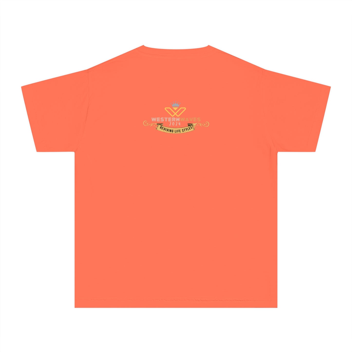 Youth Midweight Tee_ N2 Series YMT PT2WW005_ Limited Edition Durability & Lightweight Agility by WesternWaves: