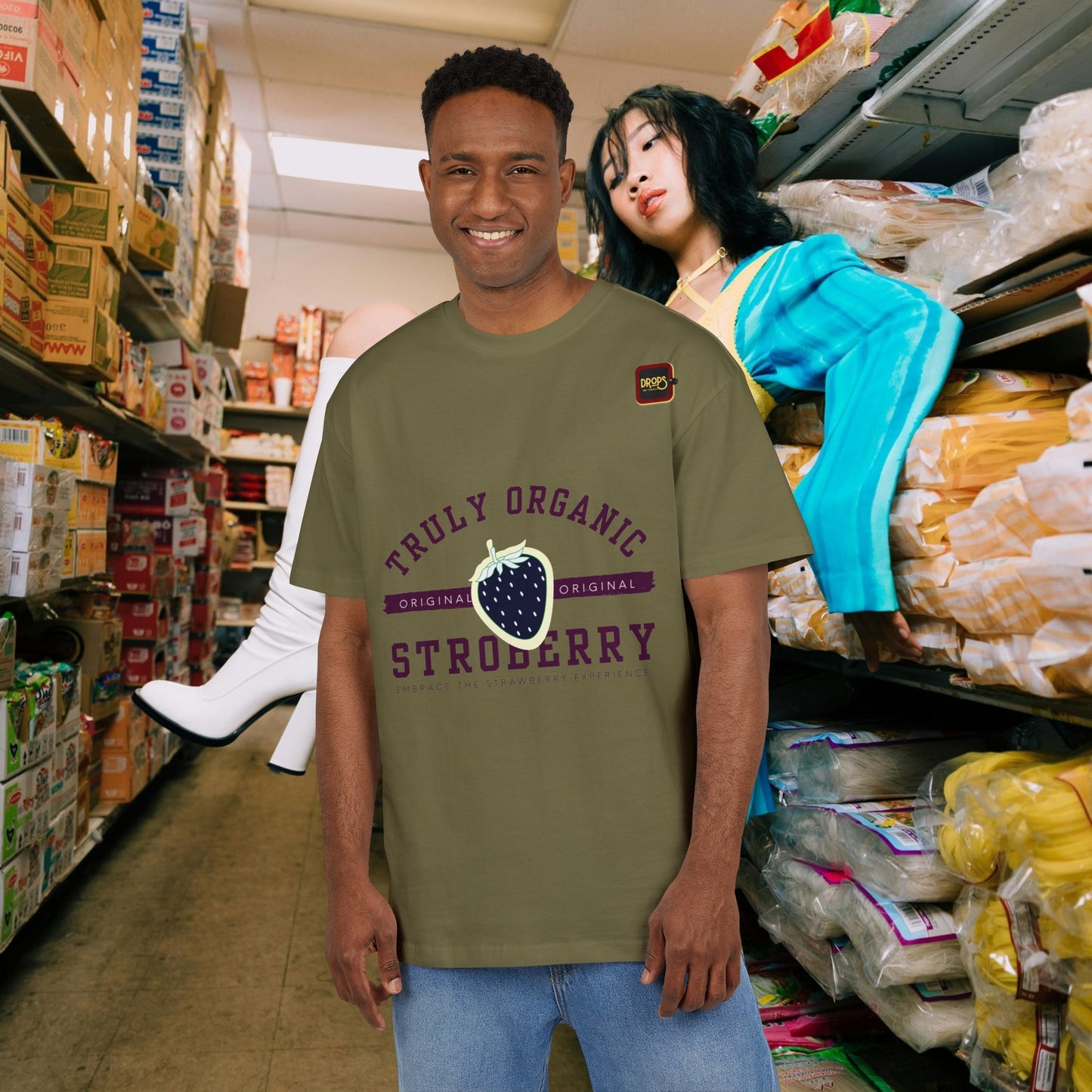 Unisex Oversized Tee_ N6+ Series USOSTEE PT2WW002_ Limited Edition by WesternWaves: