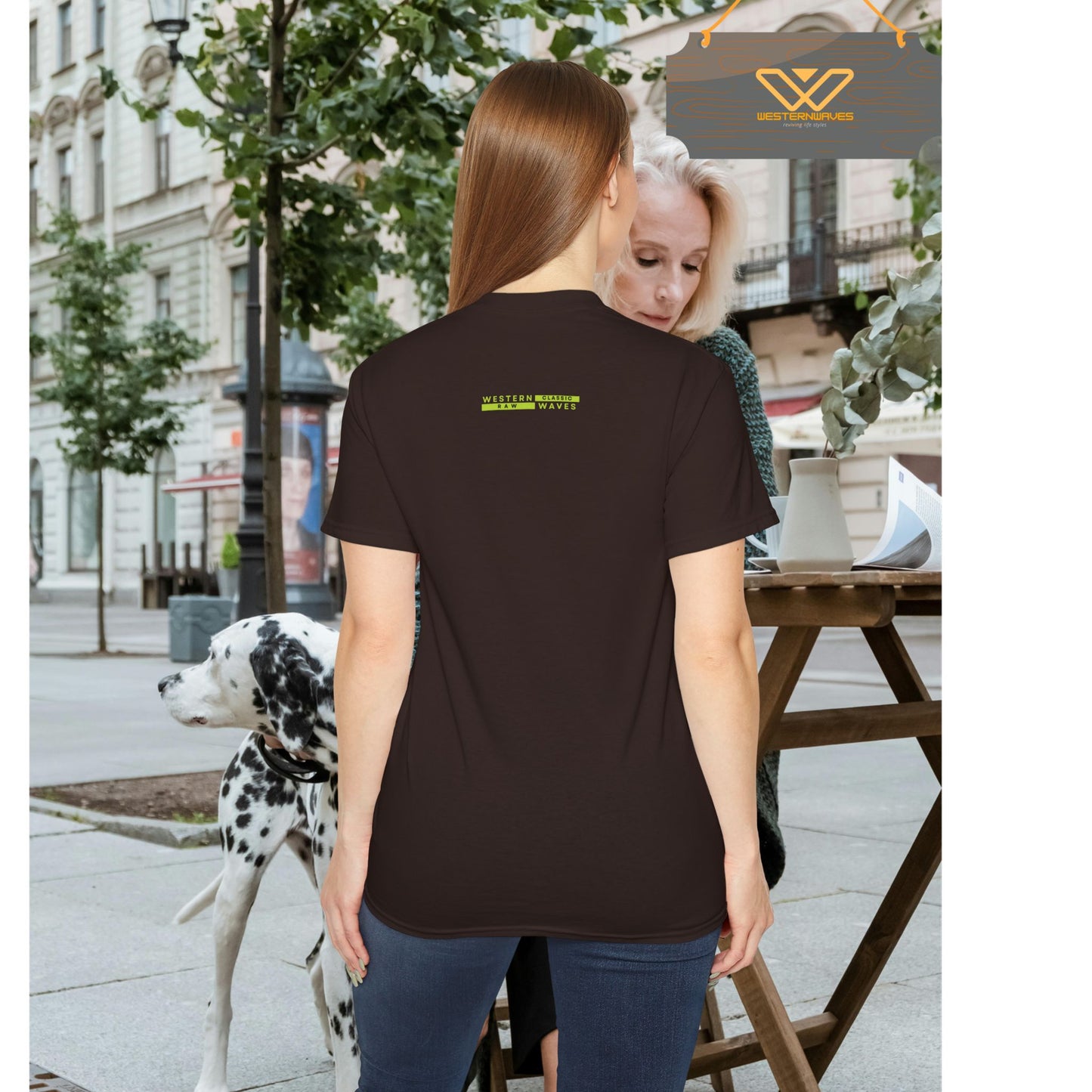 Unisex Ultra Cotton Tee_ Classic Comfort Unleashed_ N2+ Series USUCTEE PT2WW007_ Limited Edition Maximum Comfort & Style by WesternWaves: