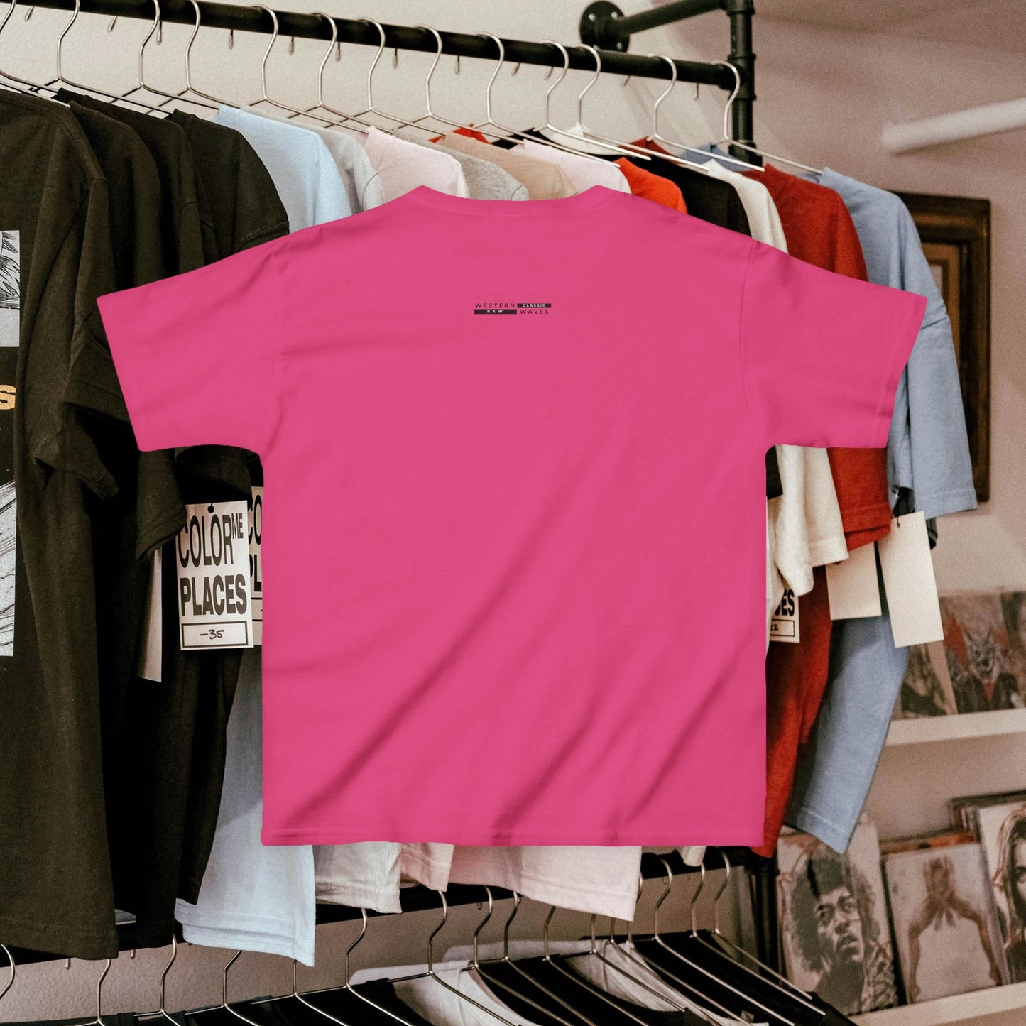Kids Heavy Cotton™ Tee_ N3+ Series KHCT PT2WW001_ Limited Edition Durable Comfort for Every Adventure by WesternWaves: