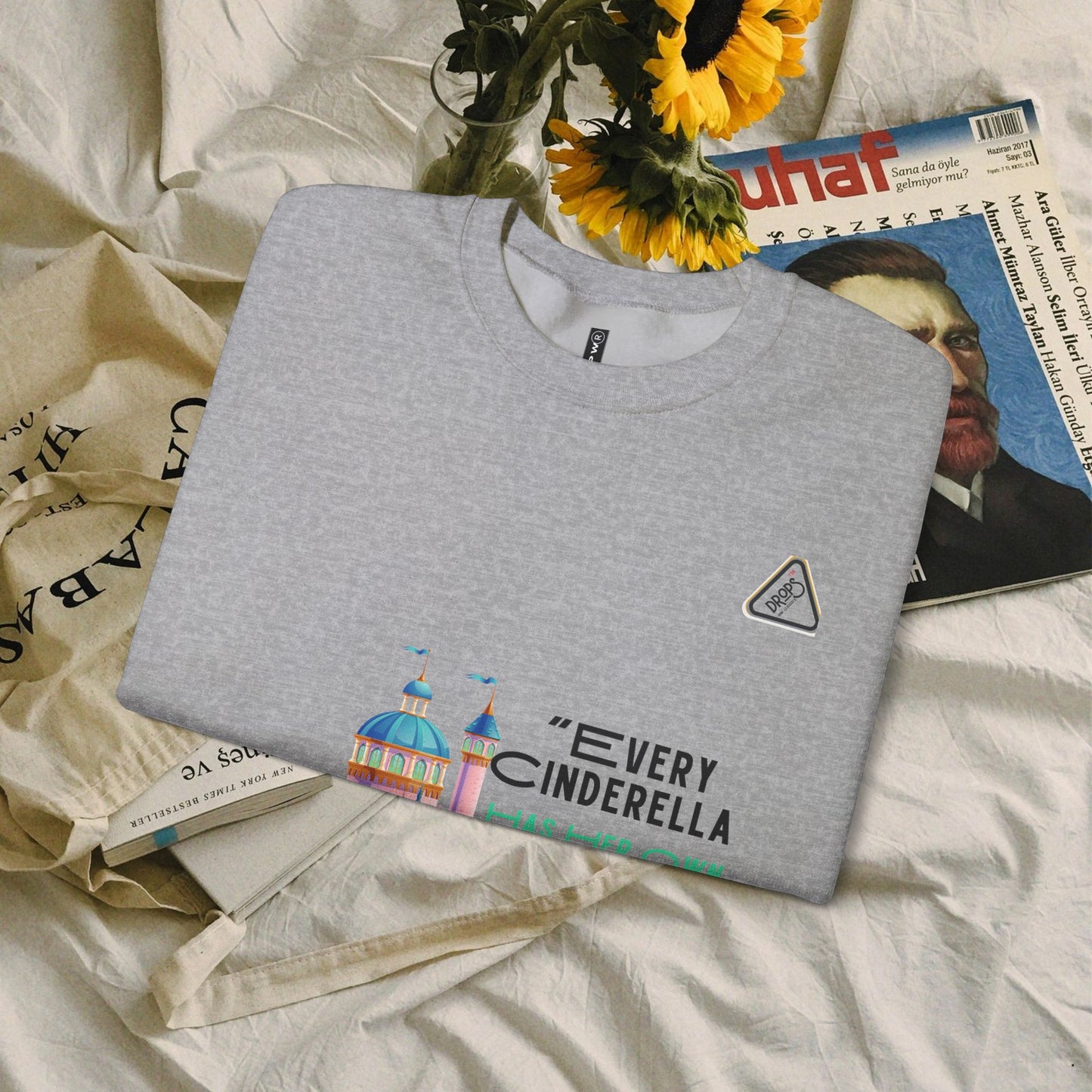 Unisex Heavy Blend™ Crewneck Sweatshirt_ N2 Series UHBCSS PT2WW007_ Limited Edition Pure Luxury By WesternWaves: