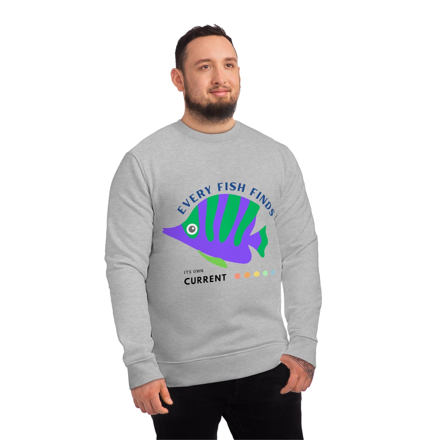 Unisex Changer Sweatshirt_ N+ Series USCSS PT2WW001_ Limited Edition Organic Comfort by WesternWaves: