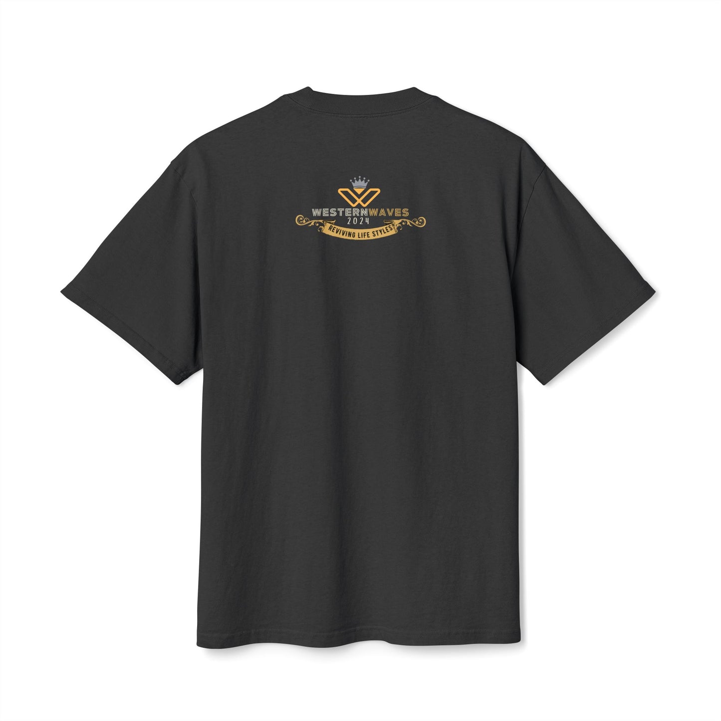 Unisex Heavy Faded Tee_ N3+ Series USHFTEE PT2WW006_ Vintage Vibes Limited Edition Tee by WesternWaves