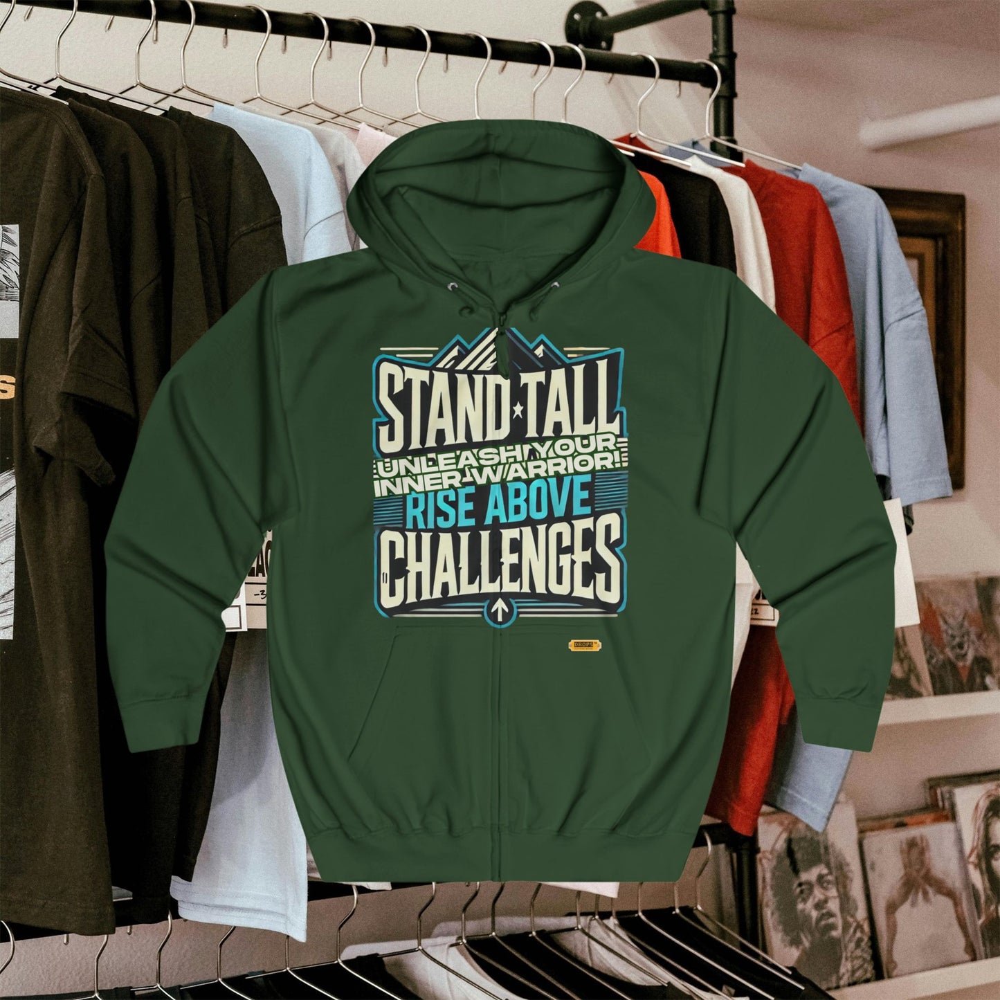 Unisex Full Zip Hoodie_ 21 June 2025_ Limited Edition All Season Motivational Gift by WesternWaves: