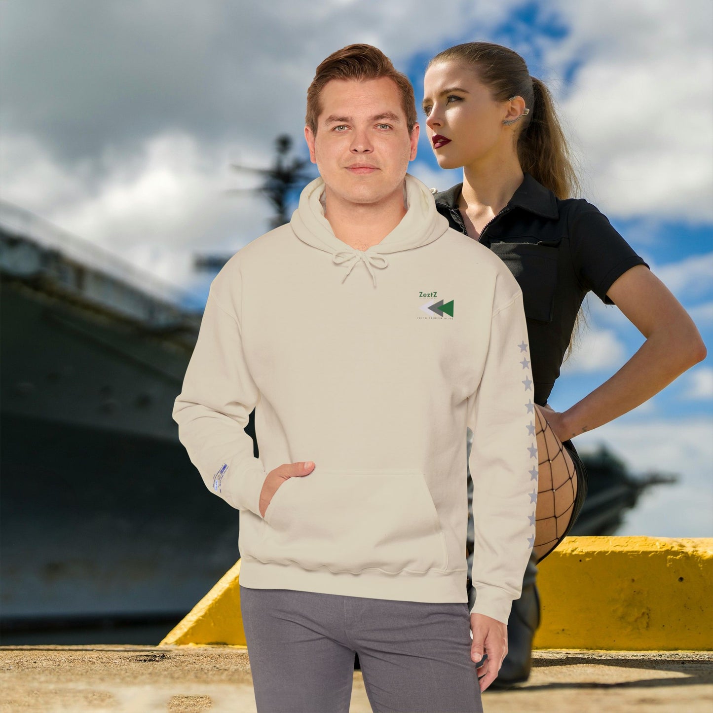 Unisex Heavy Blend™ Hooded Sweatshirt_ N+ Series USHBHSS PT2WW001_ Limited Edition by WesternWaves: