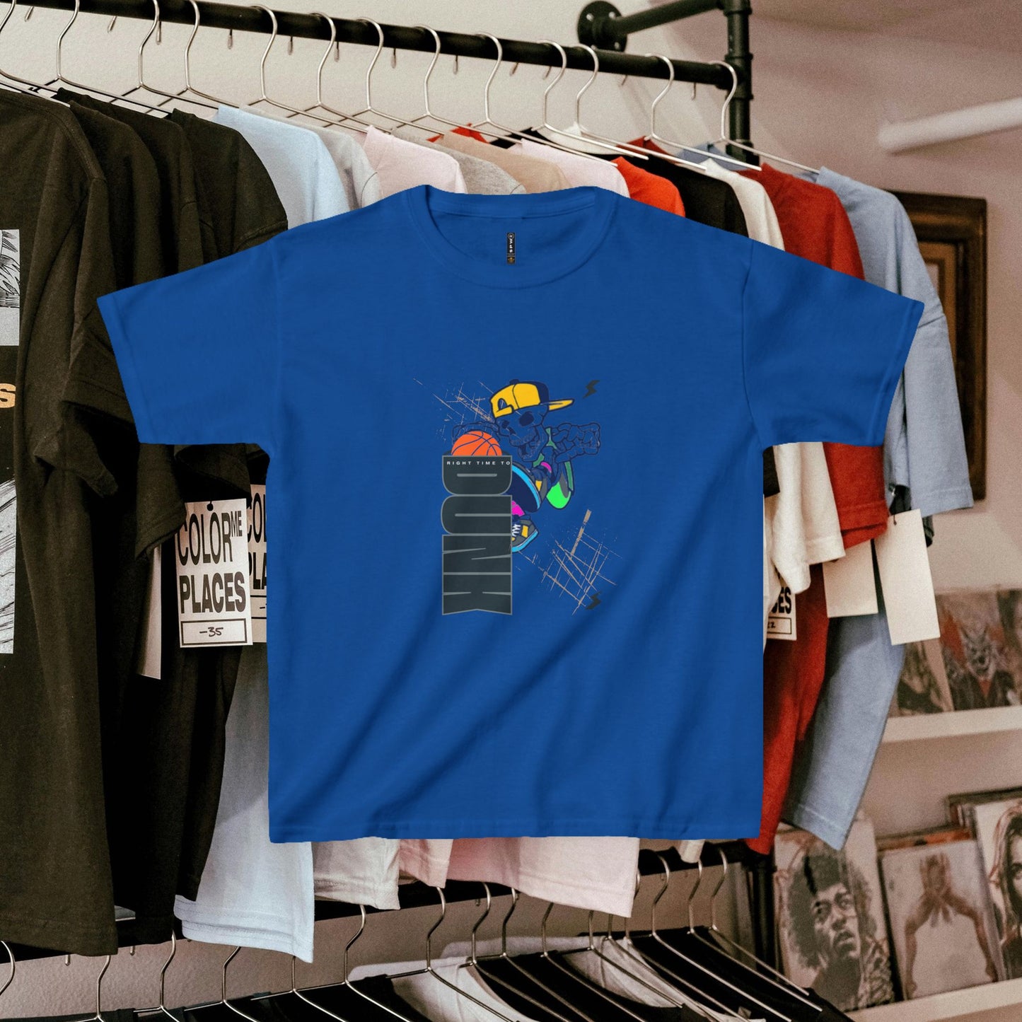 Kids Heavy Cotton™ Tee_ N2+ Series KHCT PT2WW008_ Limited Edition Durable Comfort for Every Adventure by WesternWaves: