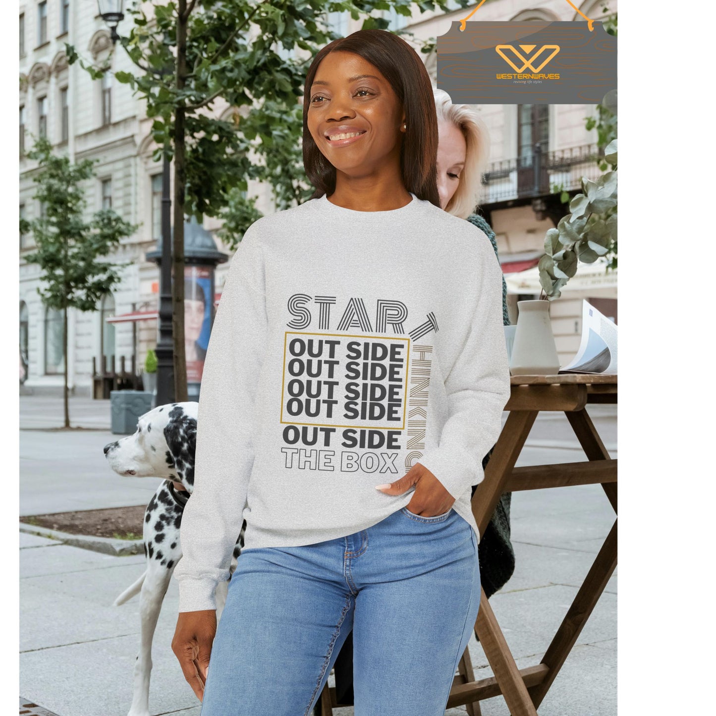 Seasonal Seller Sweatshirt: Unisex_ N3+ Series SSSS PT2WW002_ Limited Edition Seasonal Offer by WesternWaves:
