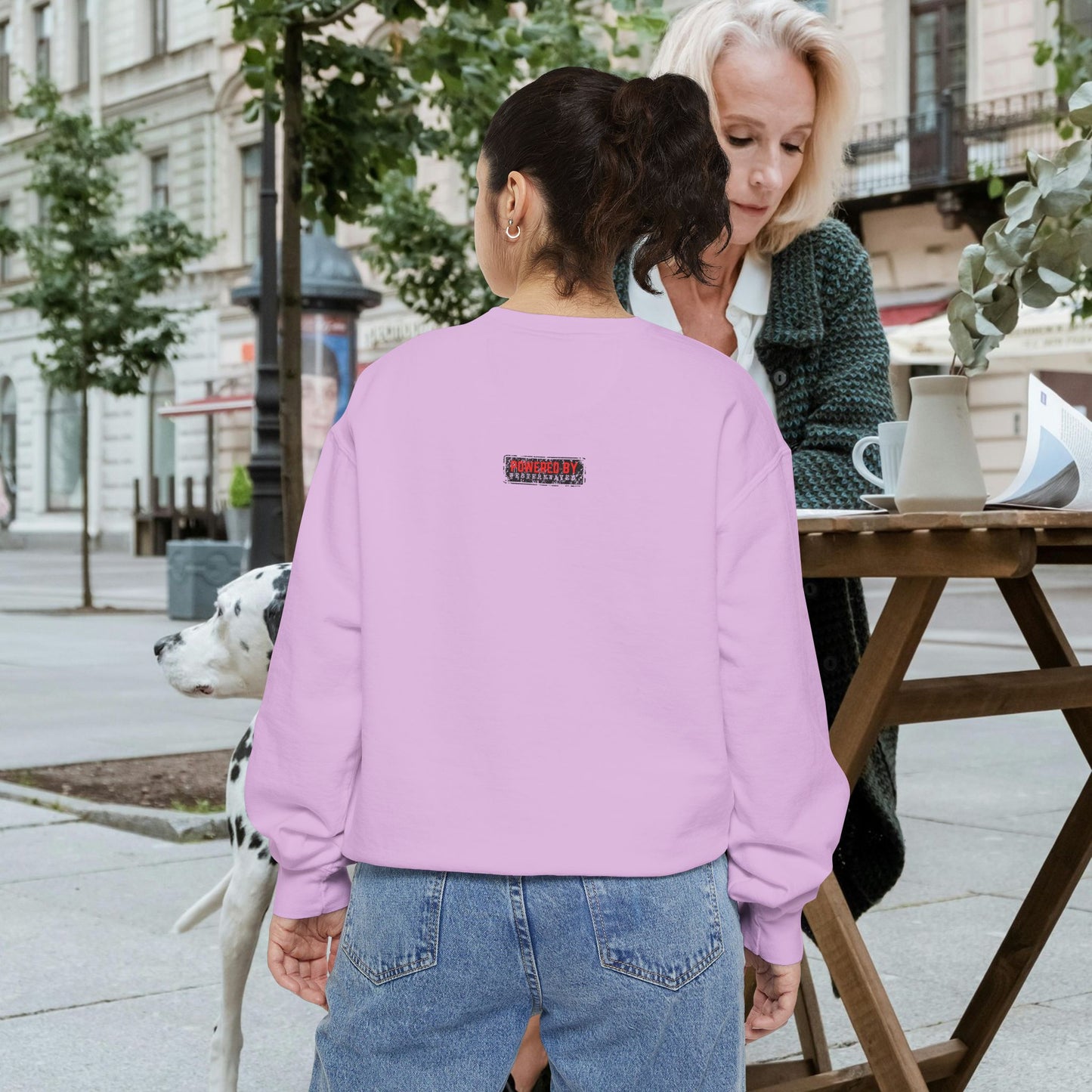 Unisex Garment-Dyed Sweatshirt_ N2 Series USGDSS PT2WW002_ Limited Edition Masterpiece of ‘ZeztZ’ Sports Brand _ Luxury & Casual Comfort by WesternWaves: