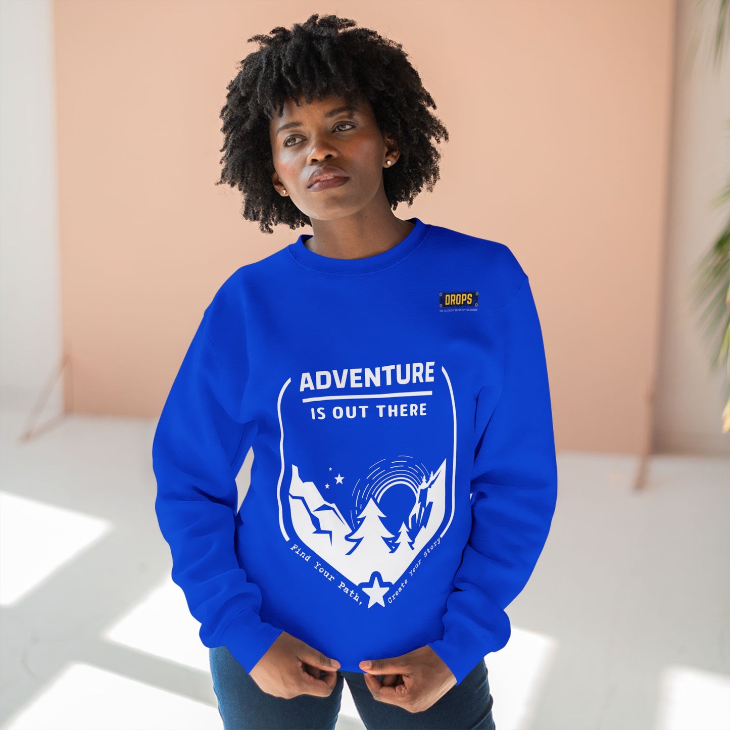 Unisex Crewneck Sweatshirt_ 04 July 2025_ Limited Edition Outdoor Gift for Adventure Lovers by WesternWaves: