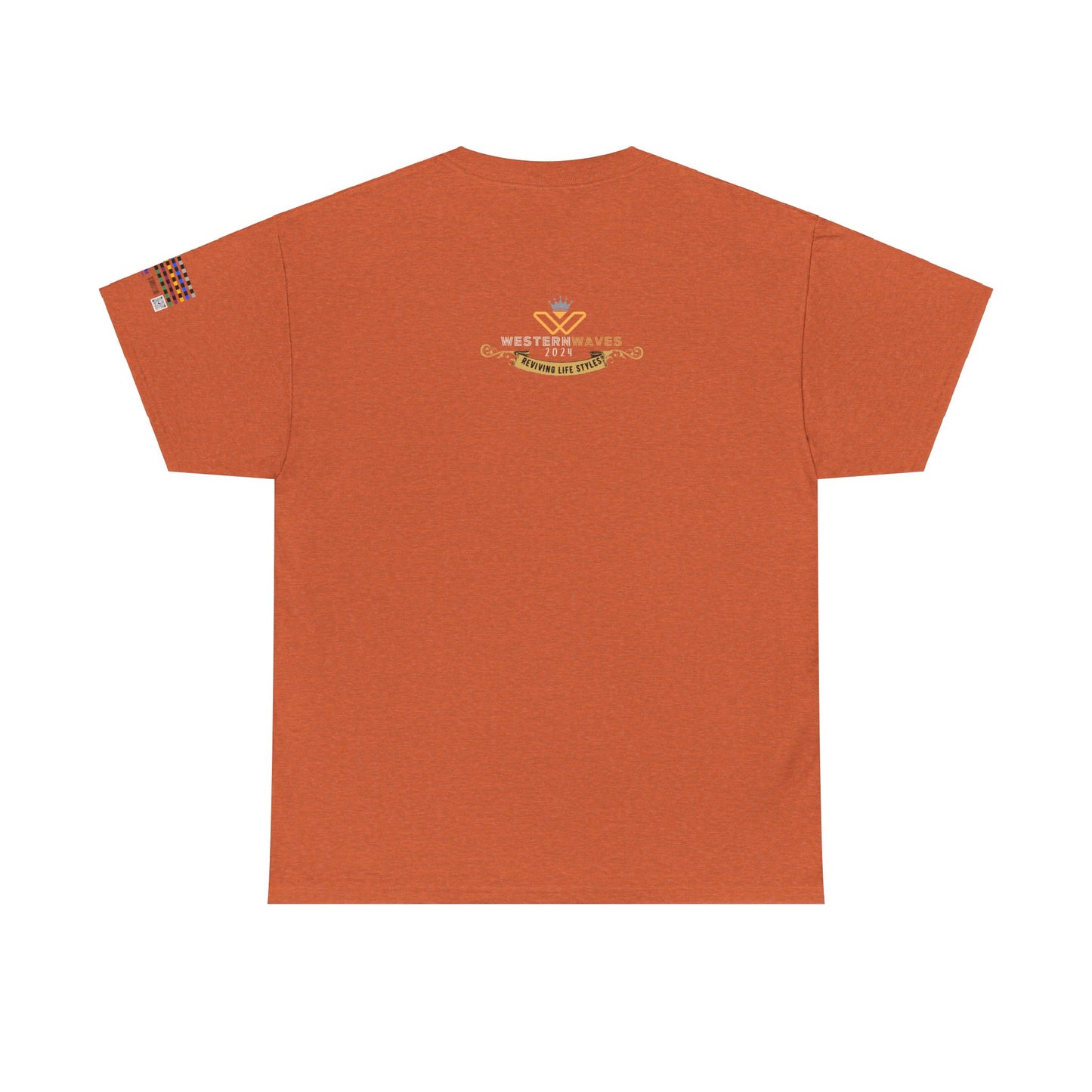 Unisex Heavy Cotton Tee_ Crafted from premium 100% cotton_ N+ Series UHCT PT2WV006_ Limited Edition by WesternWaves: