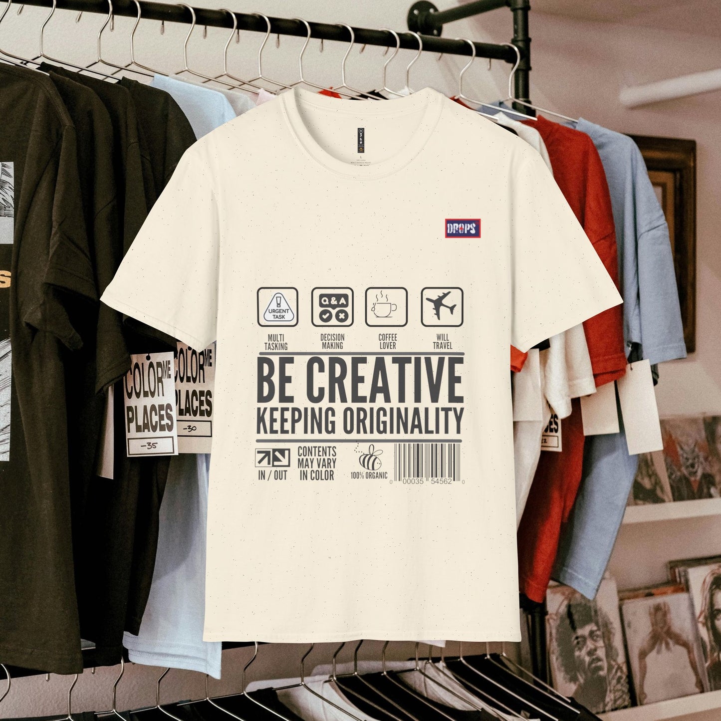 Unisex Softstyle T-Shirt_ N2+ Series USSTS FT2WW007_ Redefine Relaxation Limited Edition by WesternWaves: