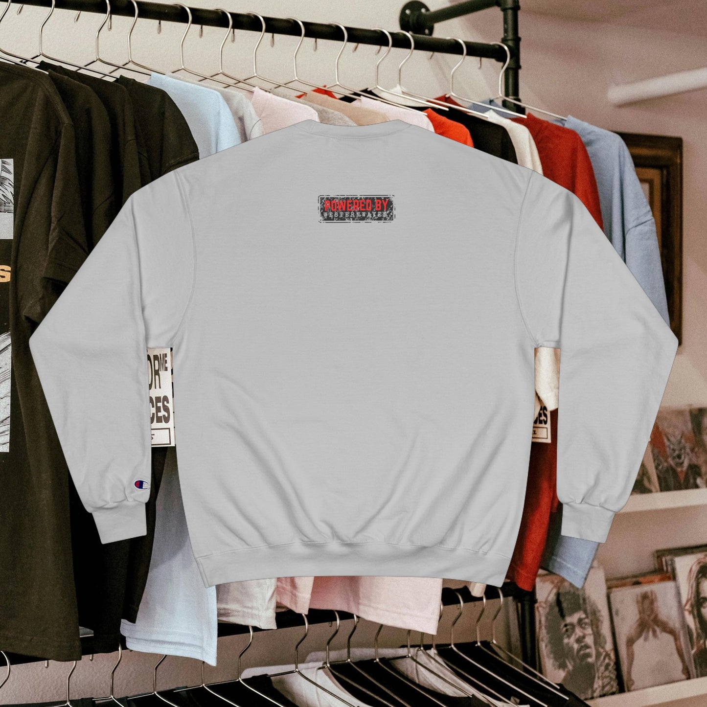Champion Sweatshirt_ 28 June 2025_ Limited Edition Cozy Streetwear by WesternWaves: