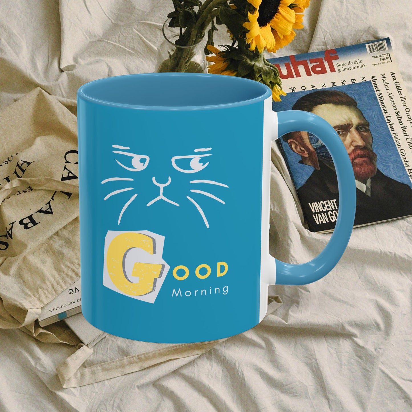 Accent Coffee Mug (11, 15oz)_ N+ Series ACMUG PT2WW006_ Limited Edition Mug by WesternWaves