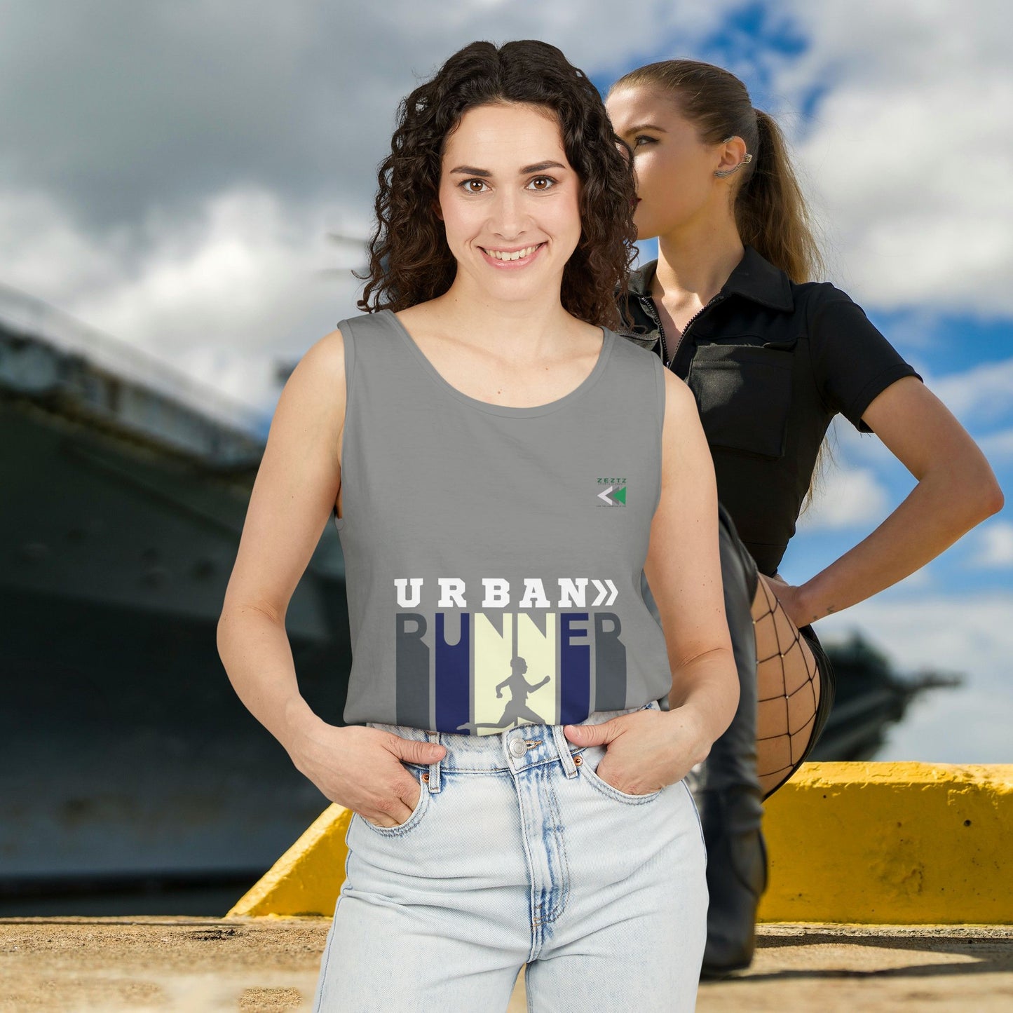 Unisex Garment-Dyed Tank Top_ 27 June 2025_ Limited Edition Summer Sports Apparel by WesternWaves: